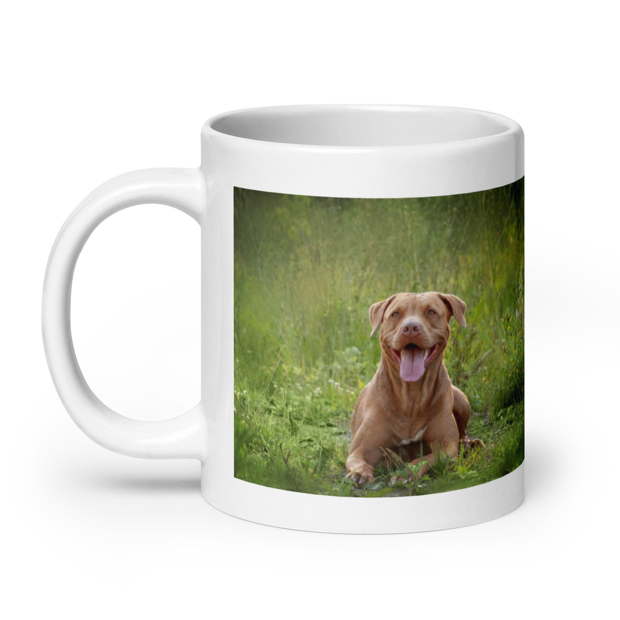 "Pit Bull Terrier Mug #1: The Loyal & Loving Companion (Ceramic)"