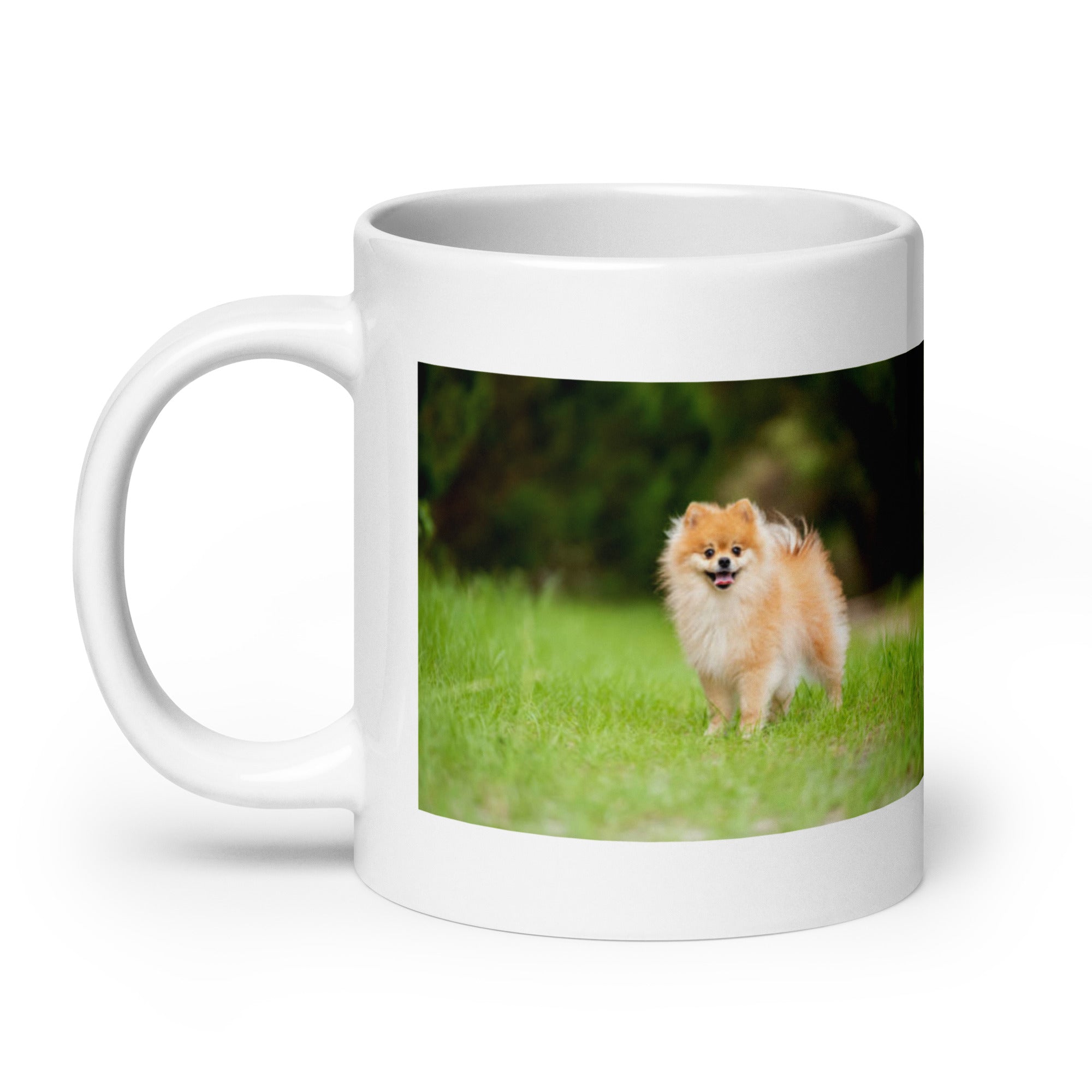 "Pomeranian Mug #1: The Tiny Fluffball (Ceramic)"