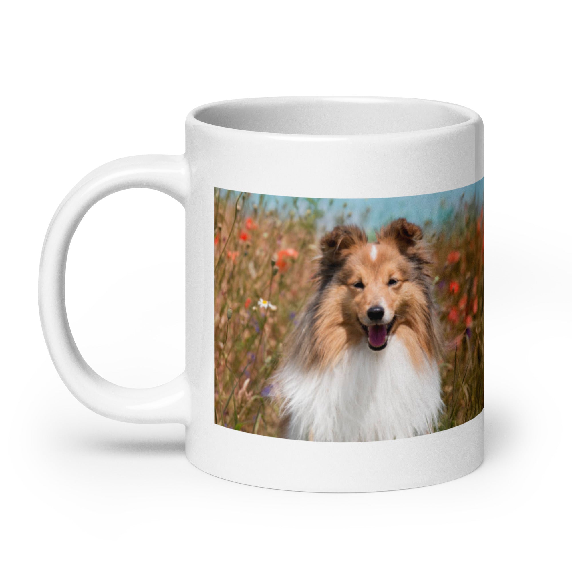 "Shetland Sheepdog Mug #1: The Miniature Herder (Ceramic)"