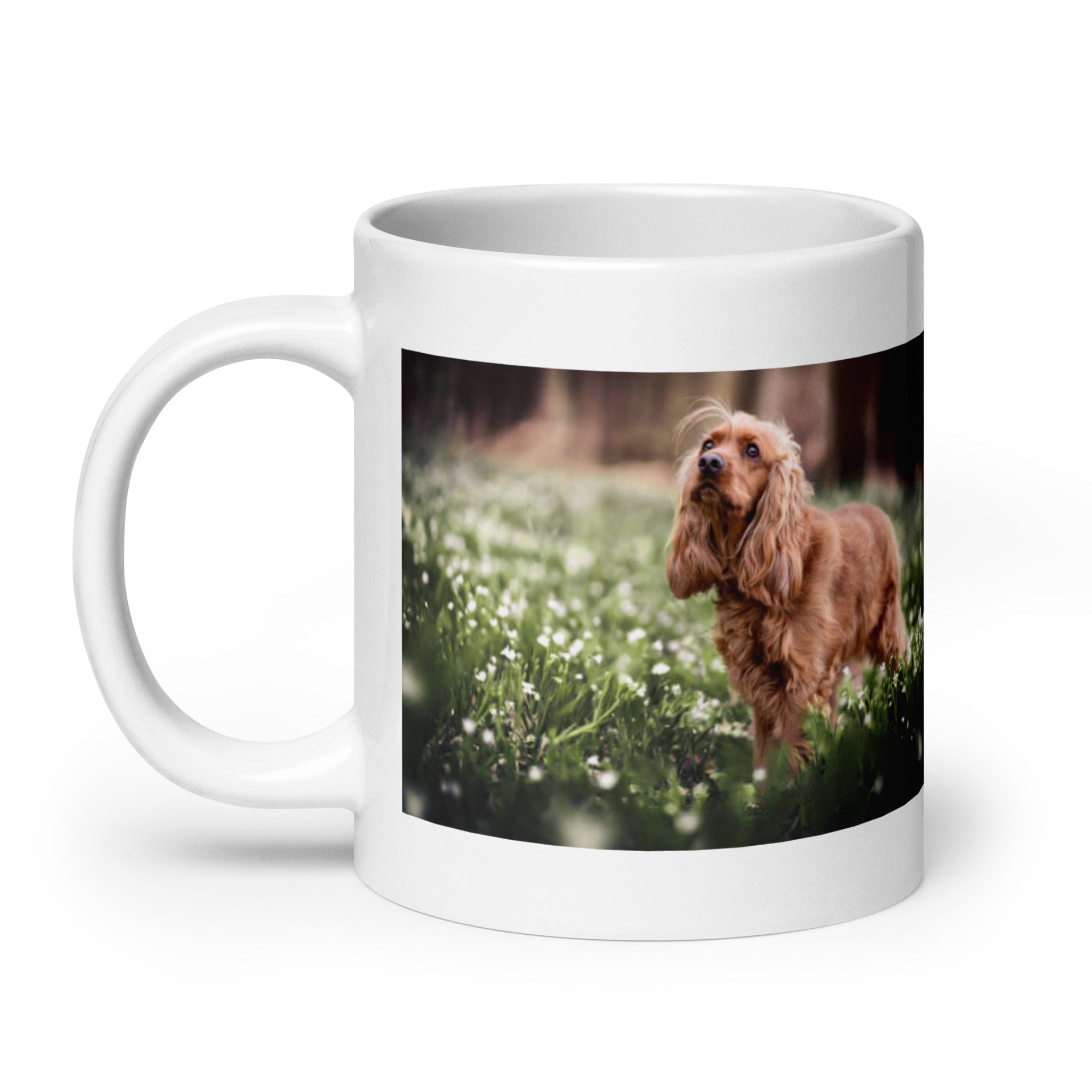 "Spaniel Mug #1: The Eager Retriever (Ceramic)"