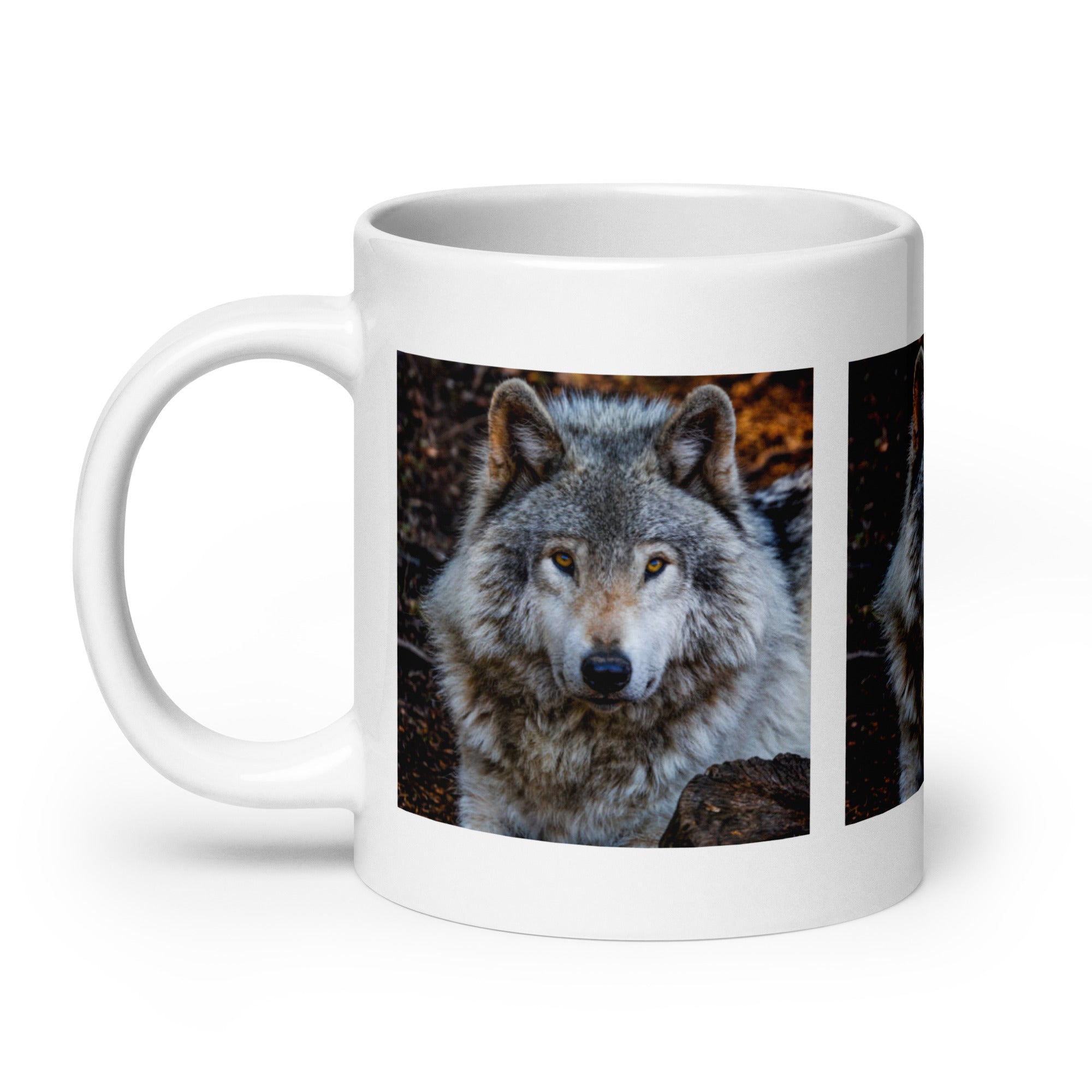 "Wolf Mug #1: The Howling Wanderer (Ceramic)"