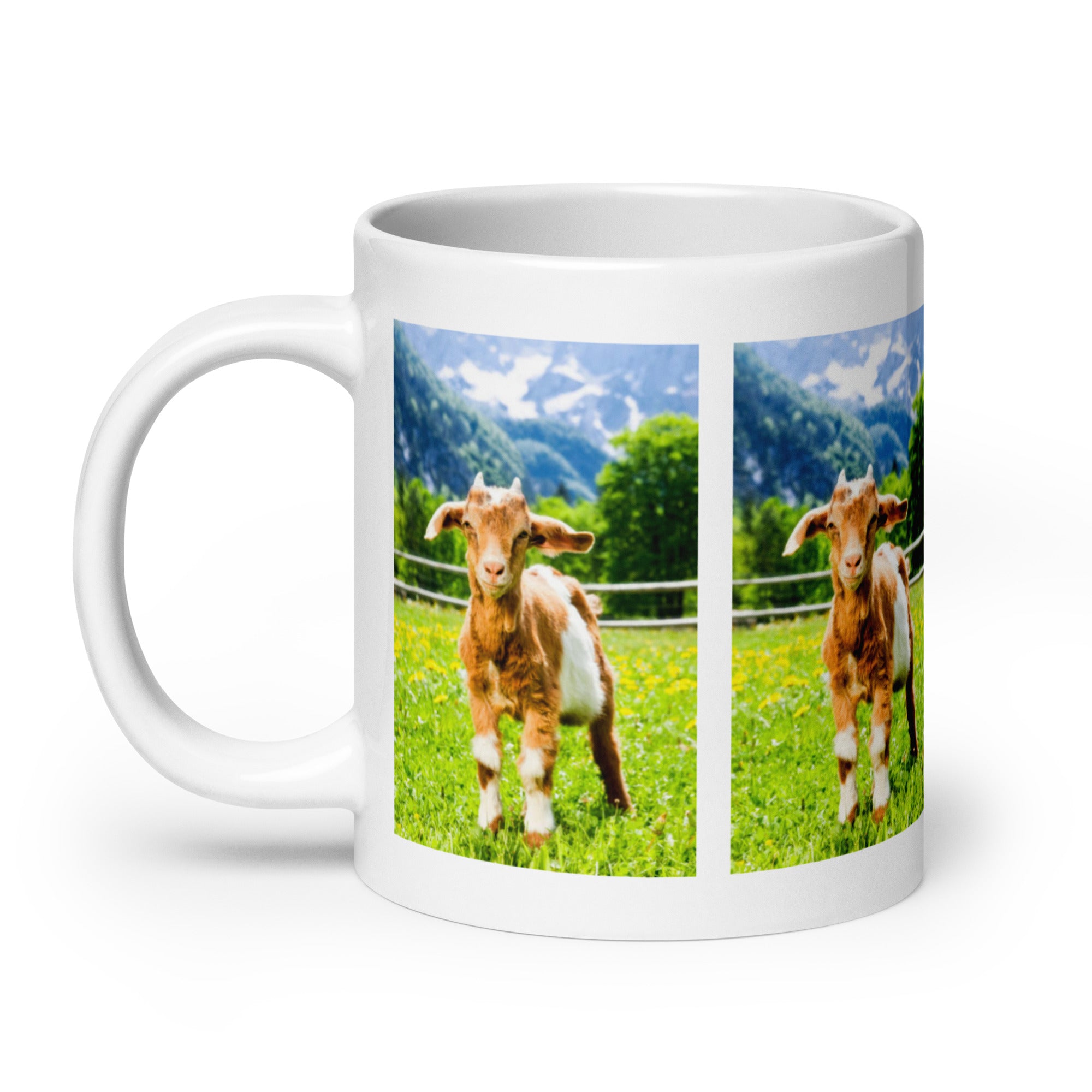 "Goat Mug #1: The Curious Climber (Ceramic)"