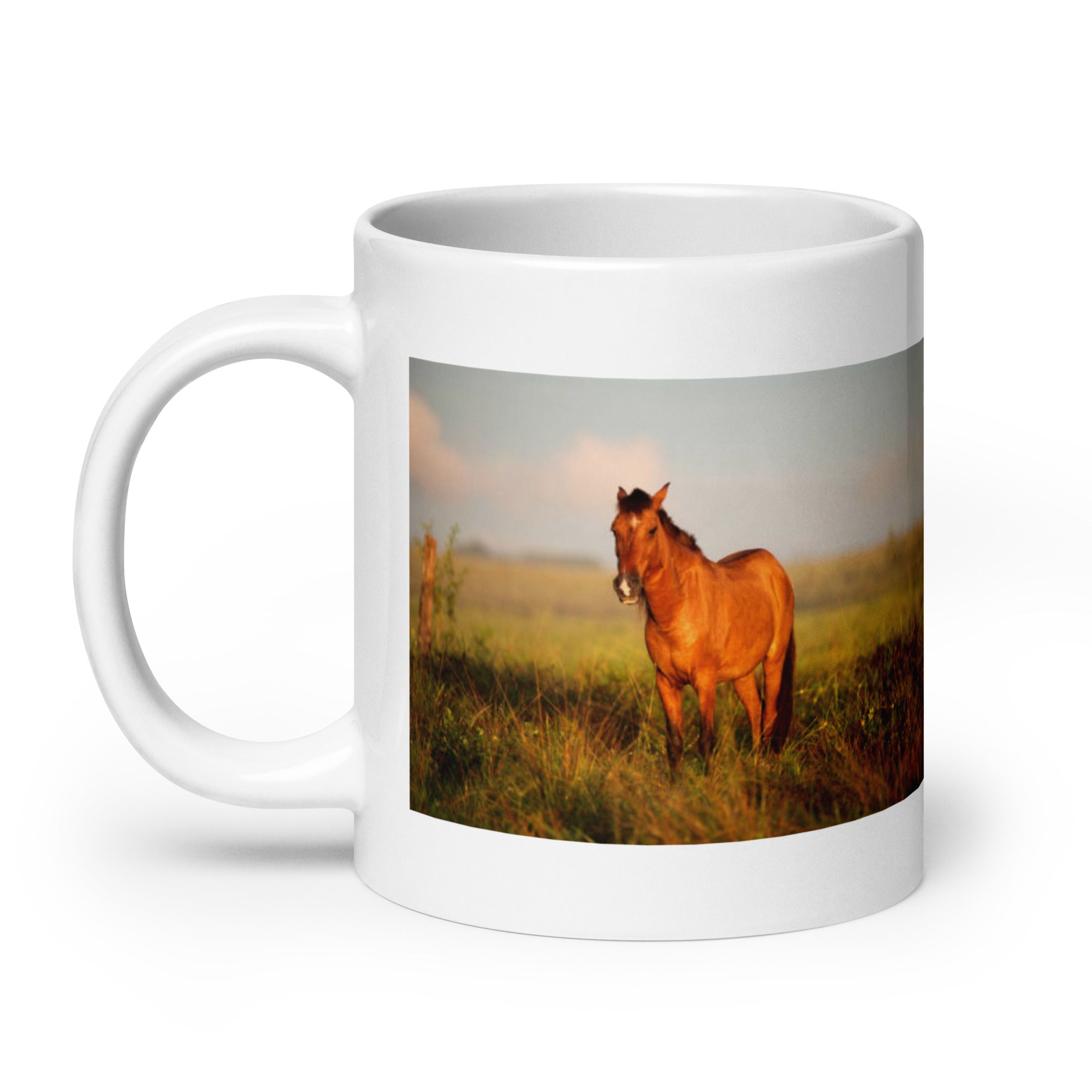 "Horse Mug #1: The Majestic Galloper (Ceramic)"