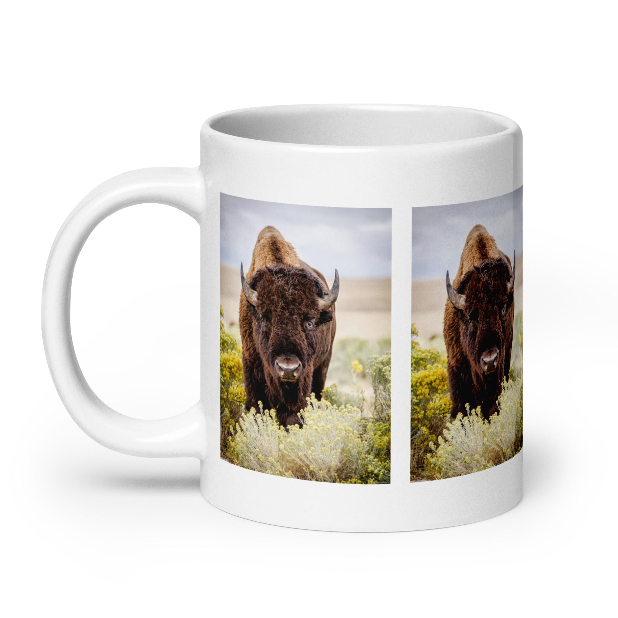 "Bison Mug #1: The Roaming Giant (Ceramic)"