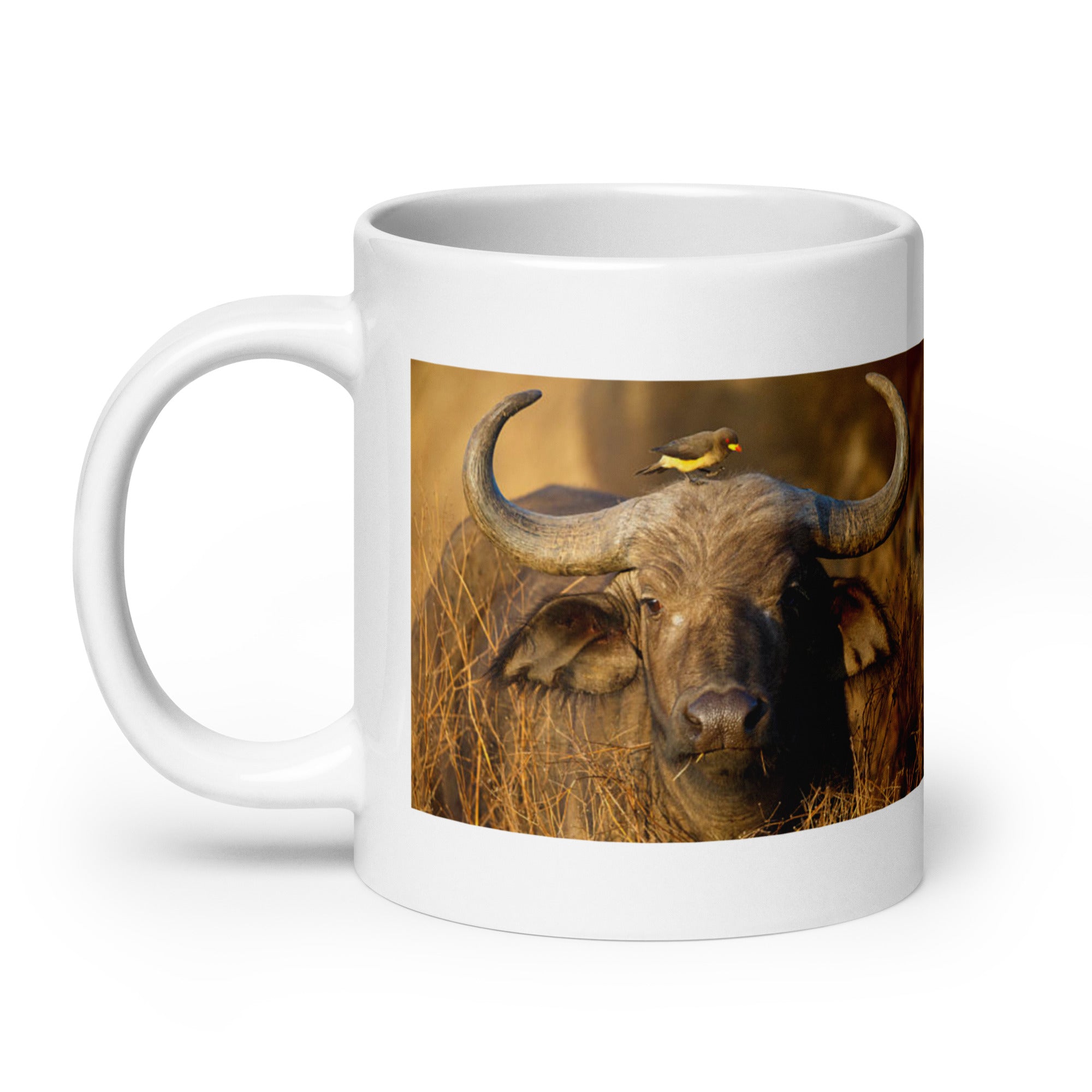 "Buffalo Mug #1: The Herd's Guardian (Ceramic)"