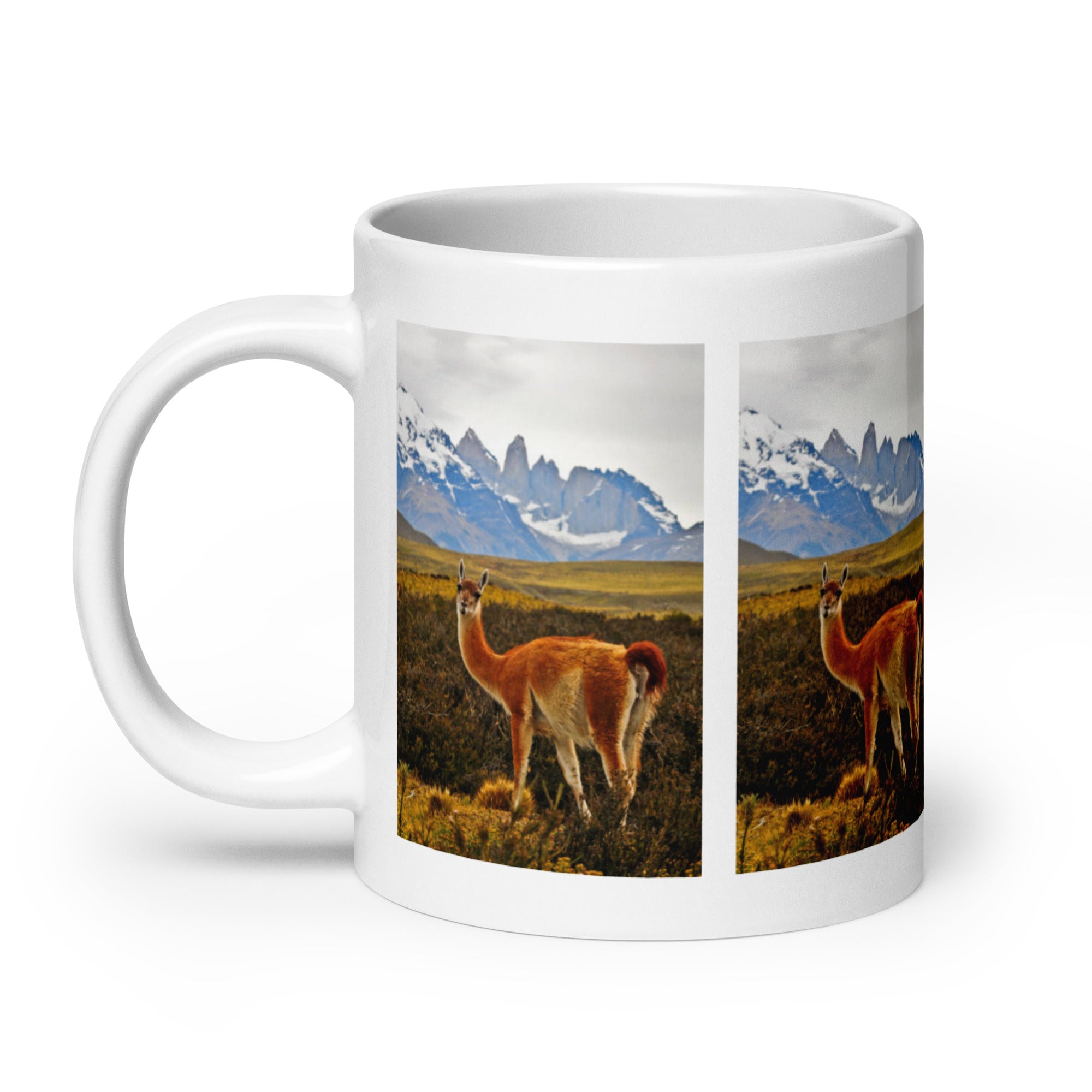 "Guanaco Mug #1: The High-Altitude Nomad (Ceramic)"