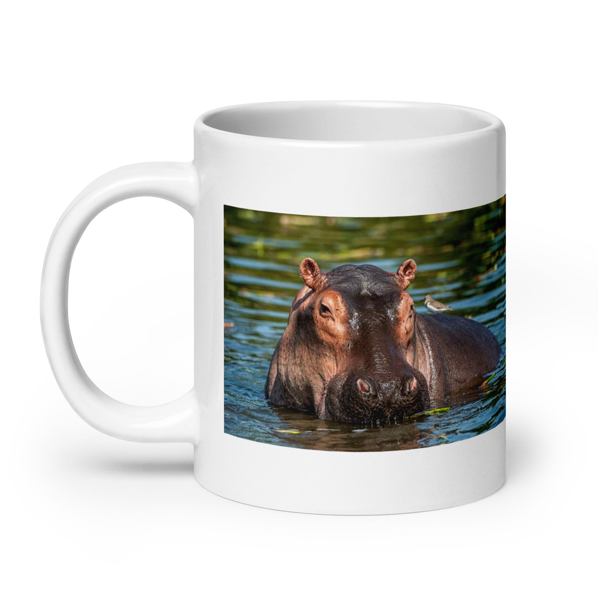 "Hippopotamus Mug #1: The River Behemoth (Ceramic)"