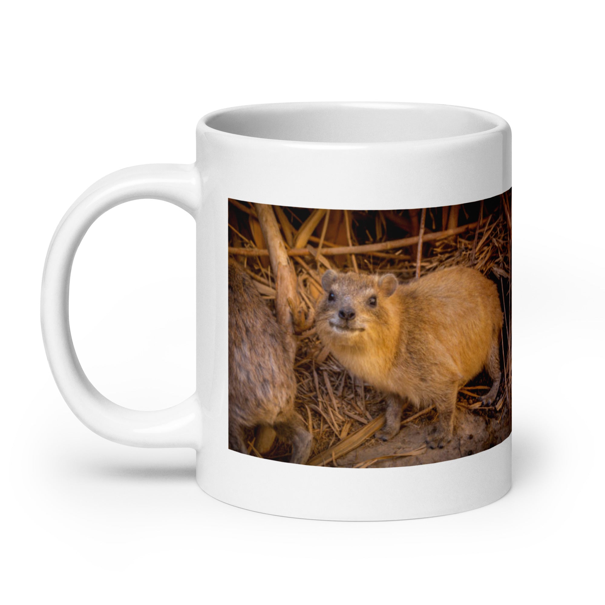 "Hyrax Mug #1: The Rock-Dwelling Relative (Ceramic)"