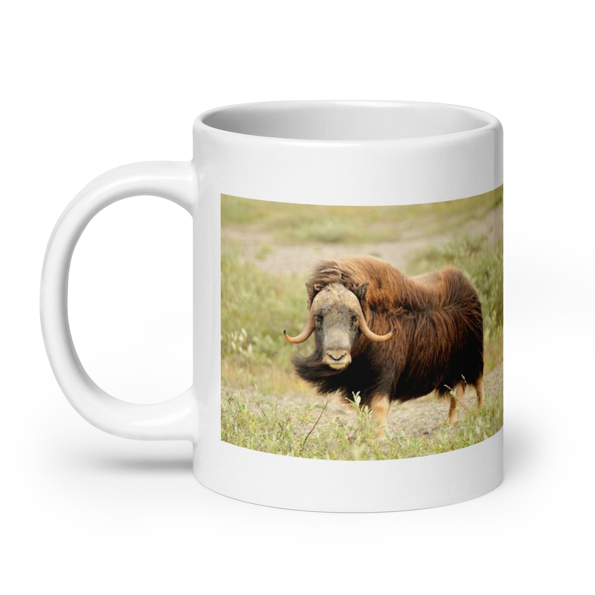 "Musk Ox Mug #1: The Arctic Defender (Ceramic)"