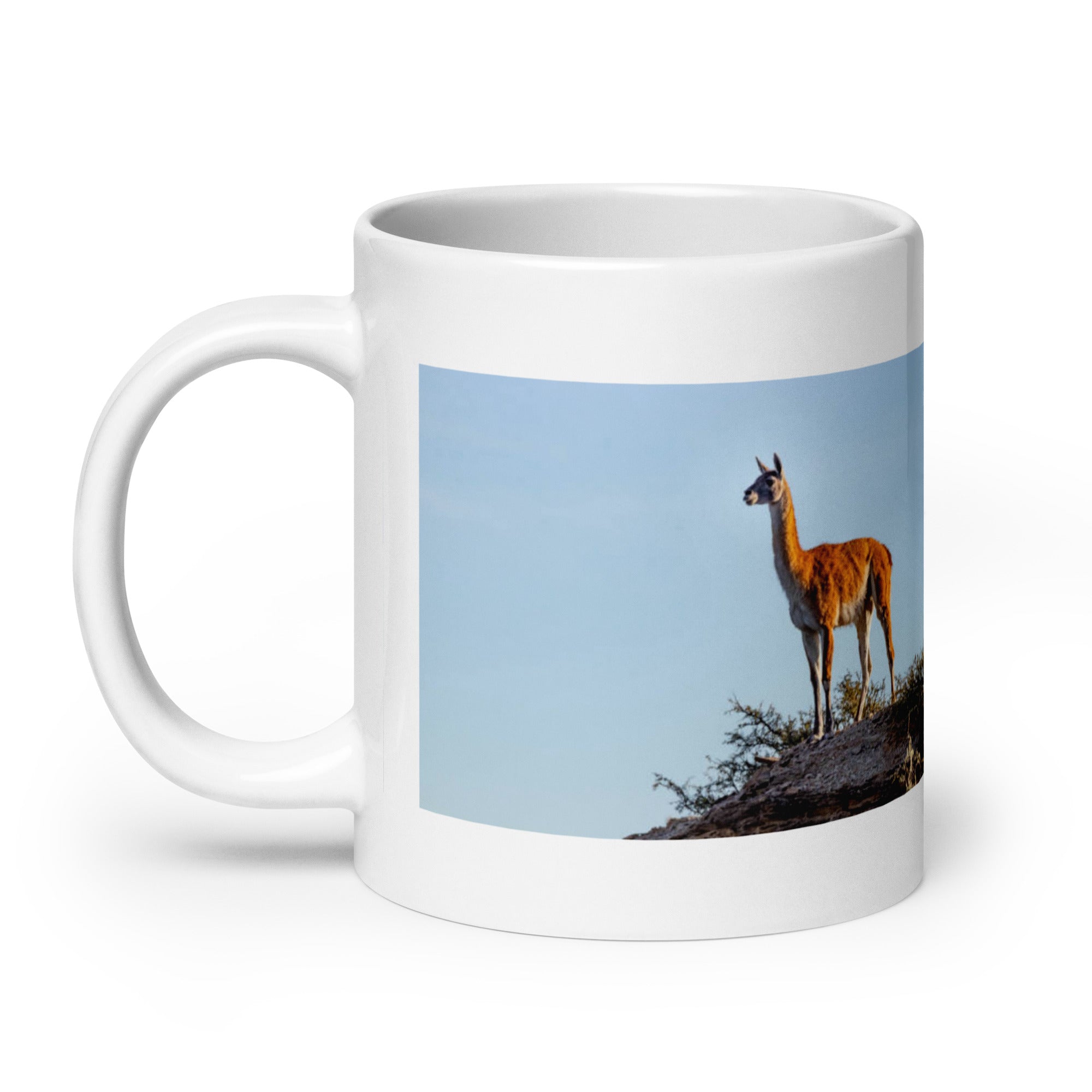 "Vicuña Mug #1: The Golden Fleece of the Andes (Ceramic)"