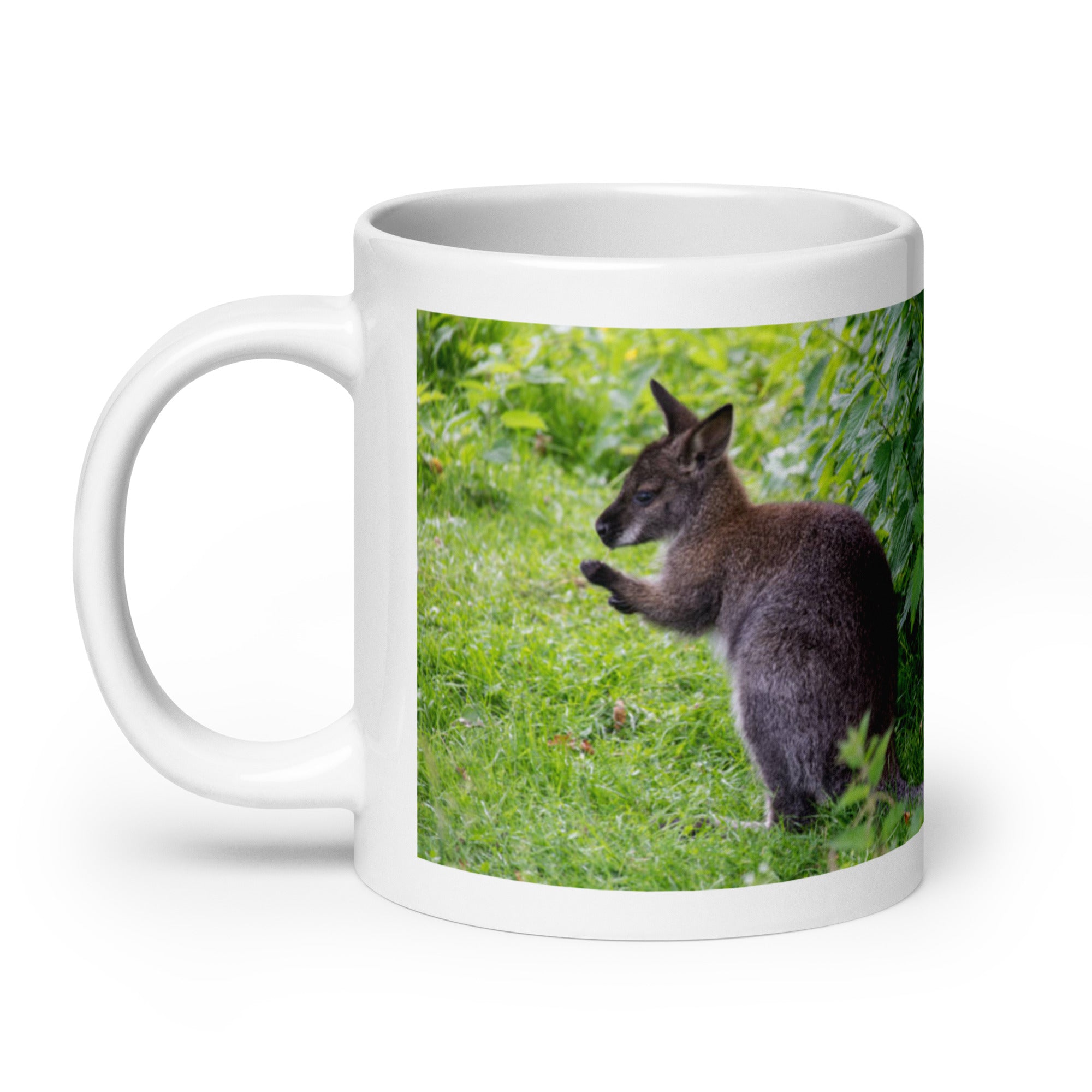 "Wallaby Mug #1: The Hopping Hopper (Ceramic)"