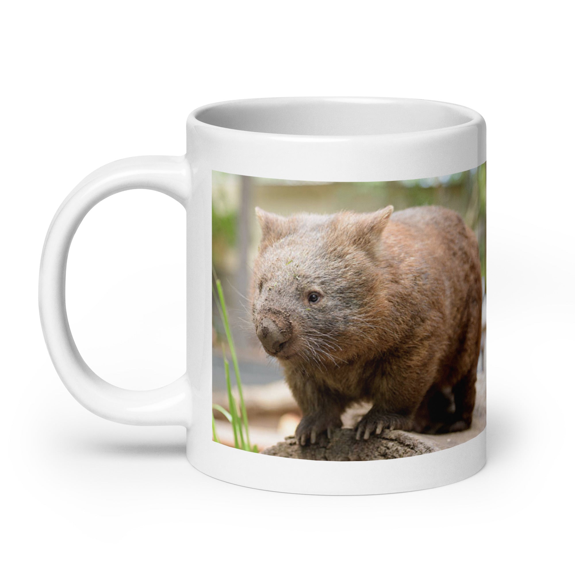 "Wombat Mug #1: The Burrow Builder (Ceramic)"