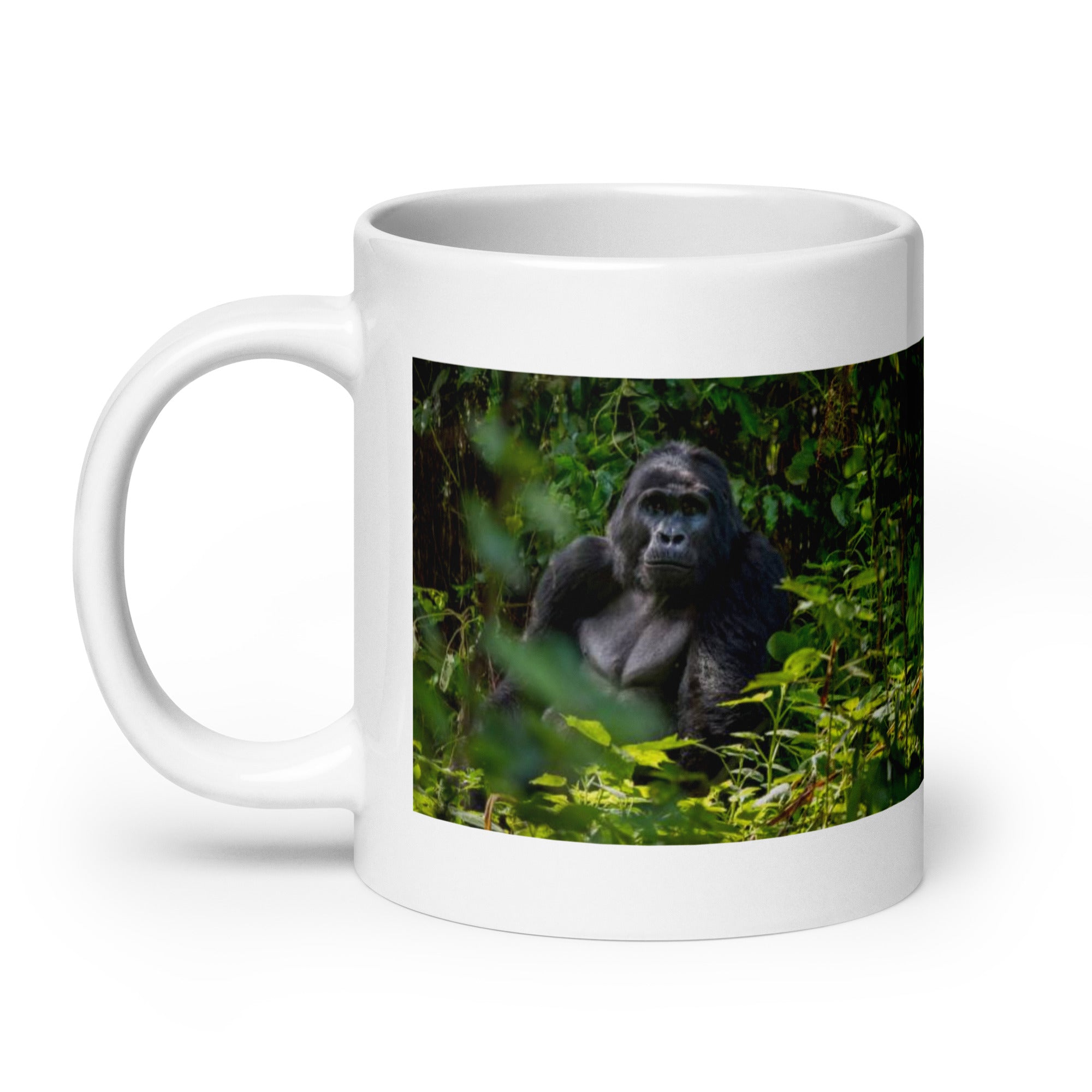 "Gorilla Mug #1: The Gentle Giant of the Forest (Ceramic)"