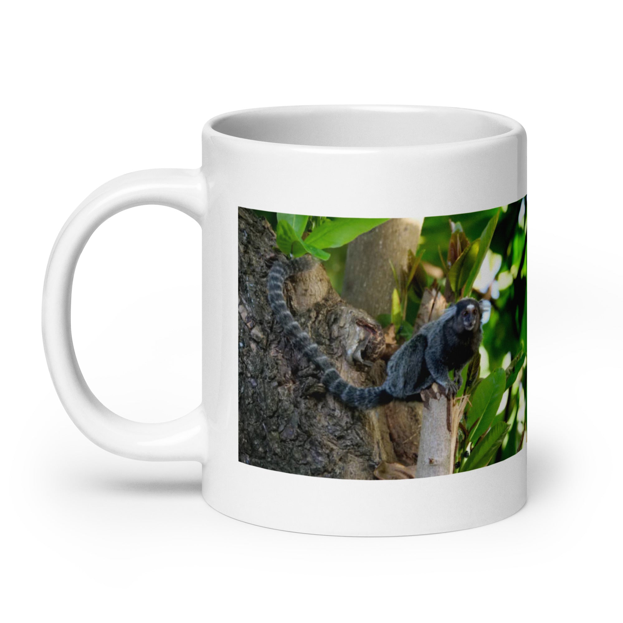 "Marmoset Mug #1: The Tiny Treetop Acrobat (Ceramic)"