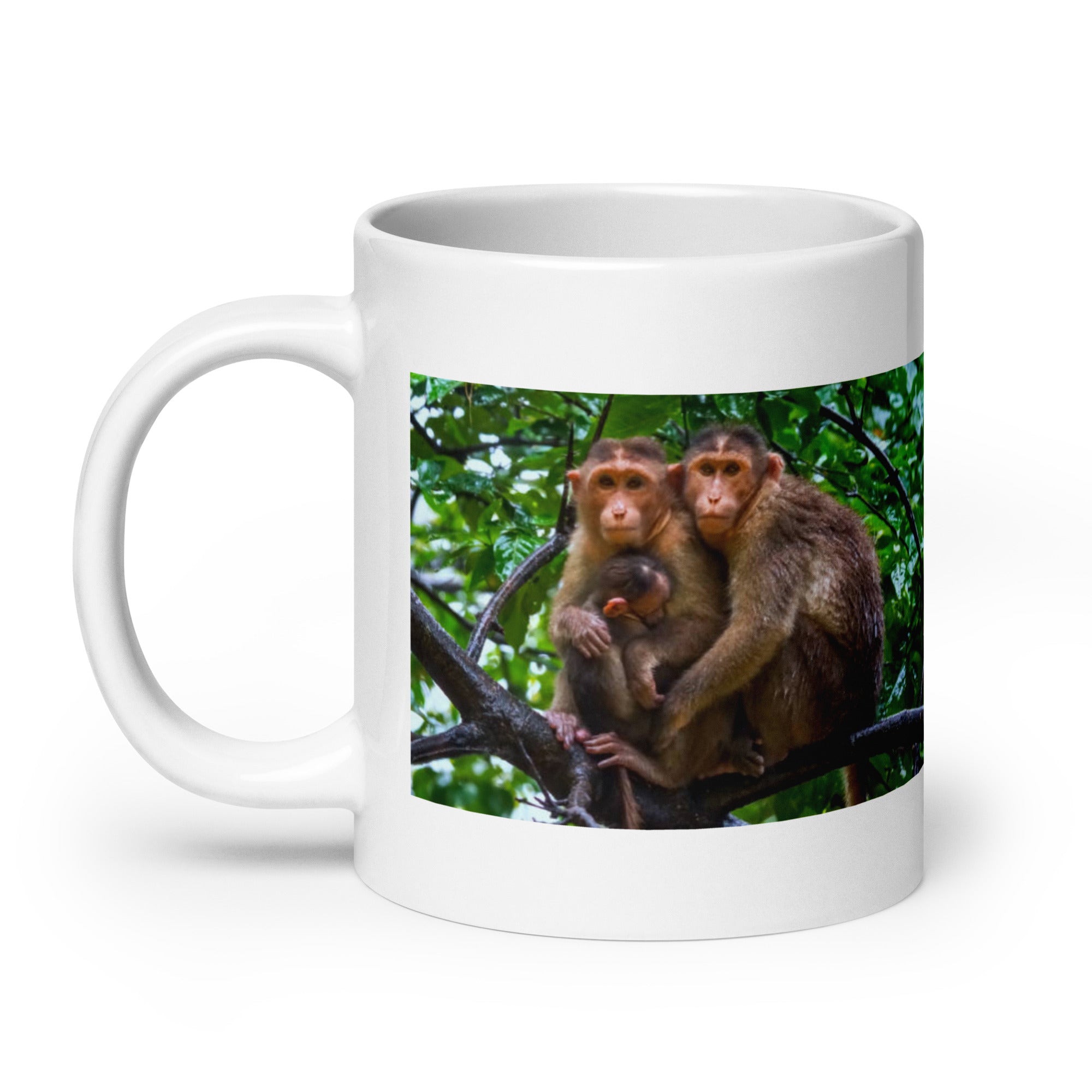 "Primate Mug #1: The Opposable Thumbs Club (Ceramic)"