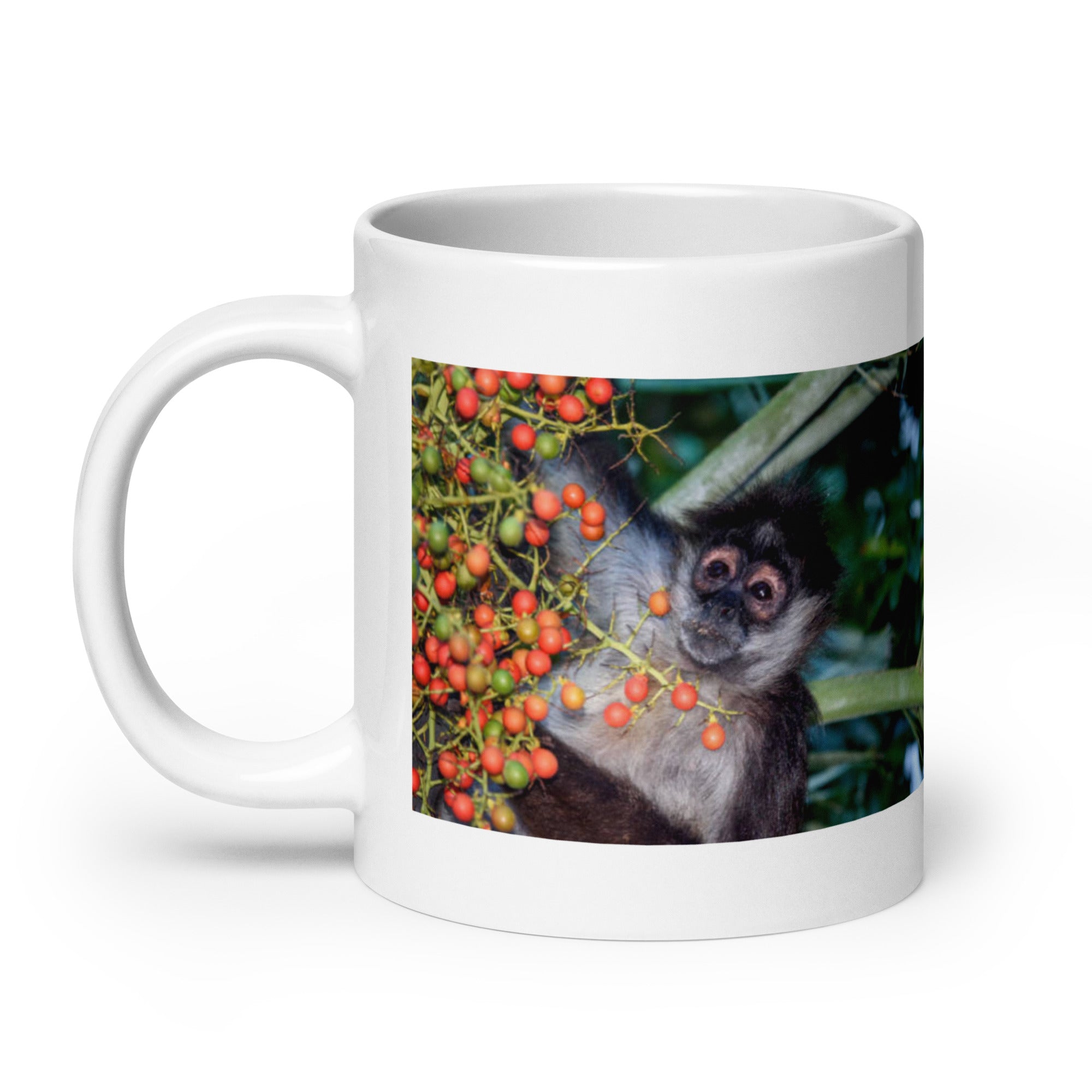 "Spider Monkey Mug #1: The Agile Brachiator (Ceramic)"