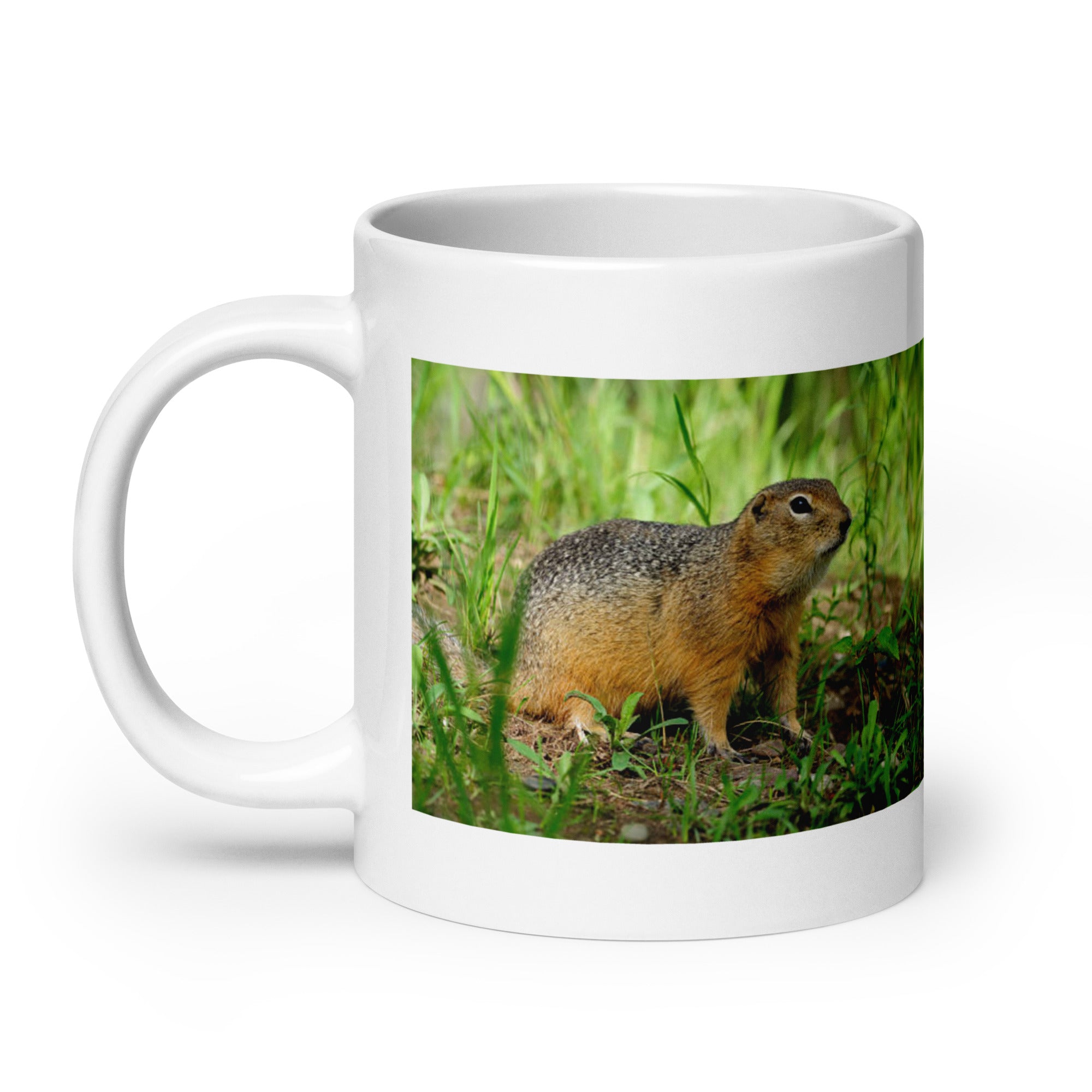 "Groundhog Mug #1: The Prognosticating Burrow-dweller (Ceramic)"