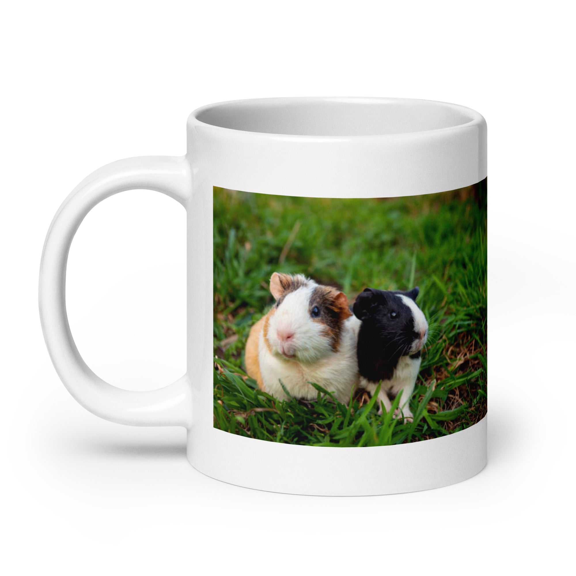 "Guinea Pig Mug #1: The Cheerful Chatterbox (Ceramic)"