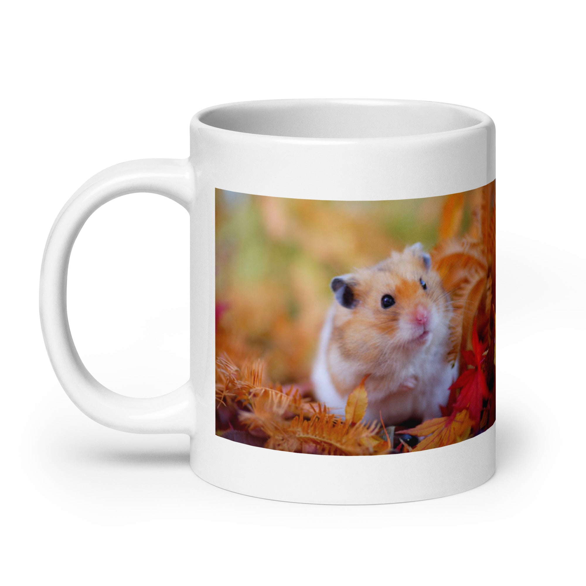 "Hamster Mug #1: The Cheek-Stuffing Champion (Ceramic)"