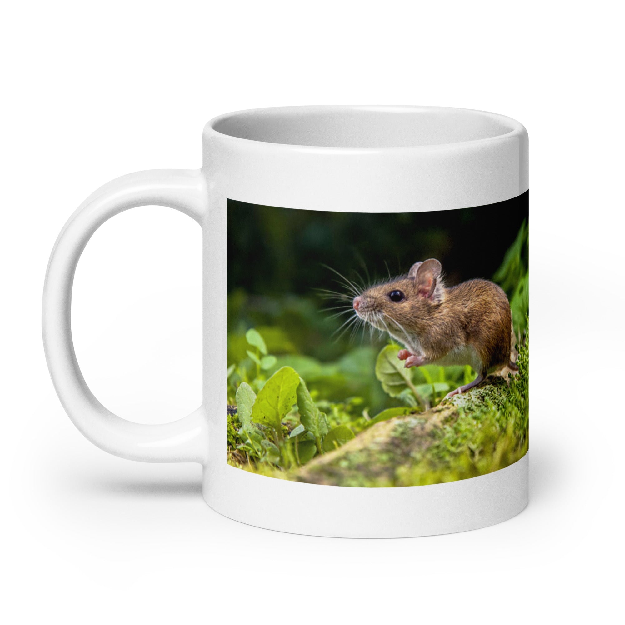 "Mouse Mug #1: The Nimble Nibbler (Ceramic)"