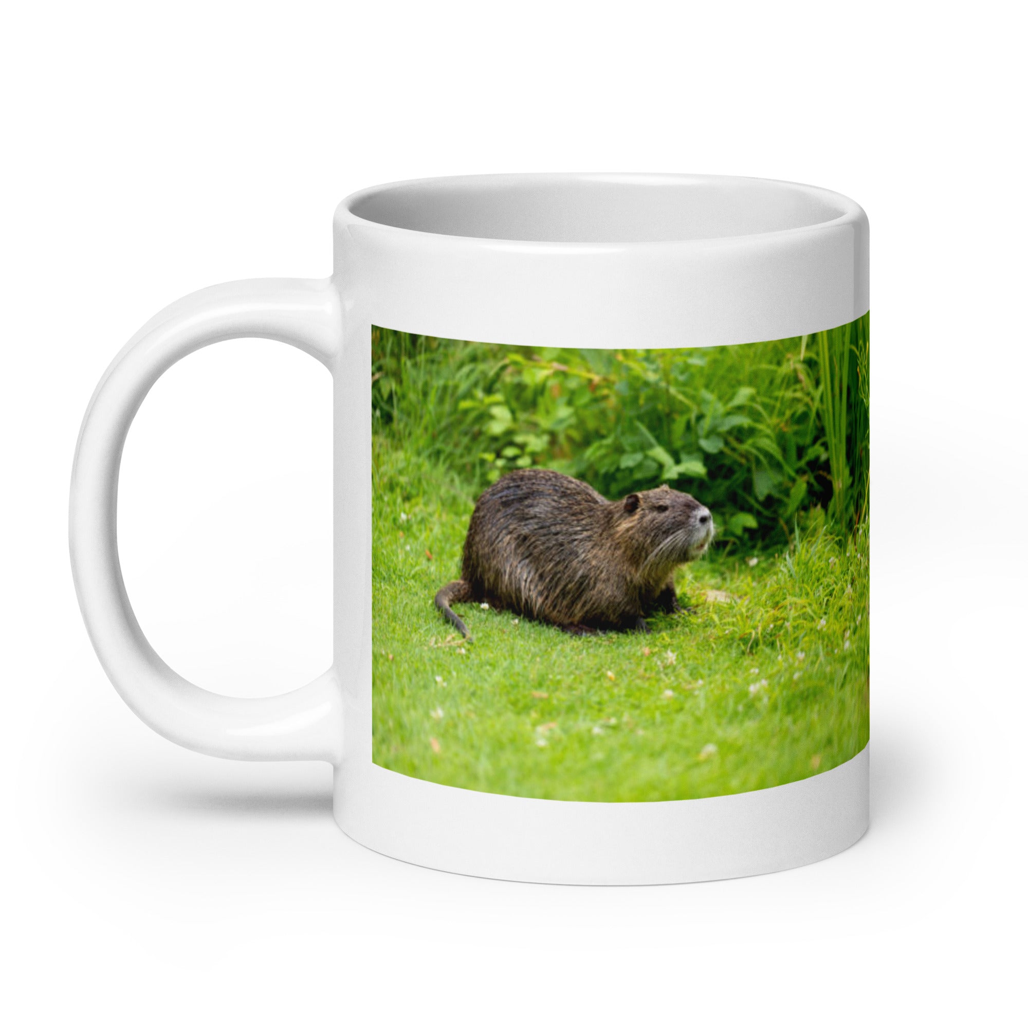 "Muskrat Mug #1: The Wetland Engineer (Ceramic)"