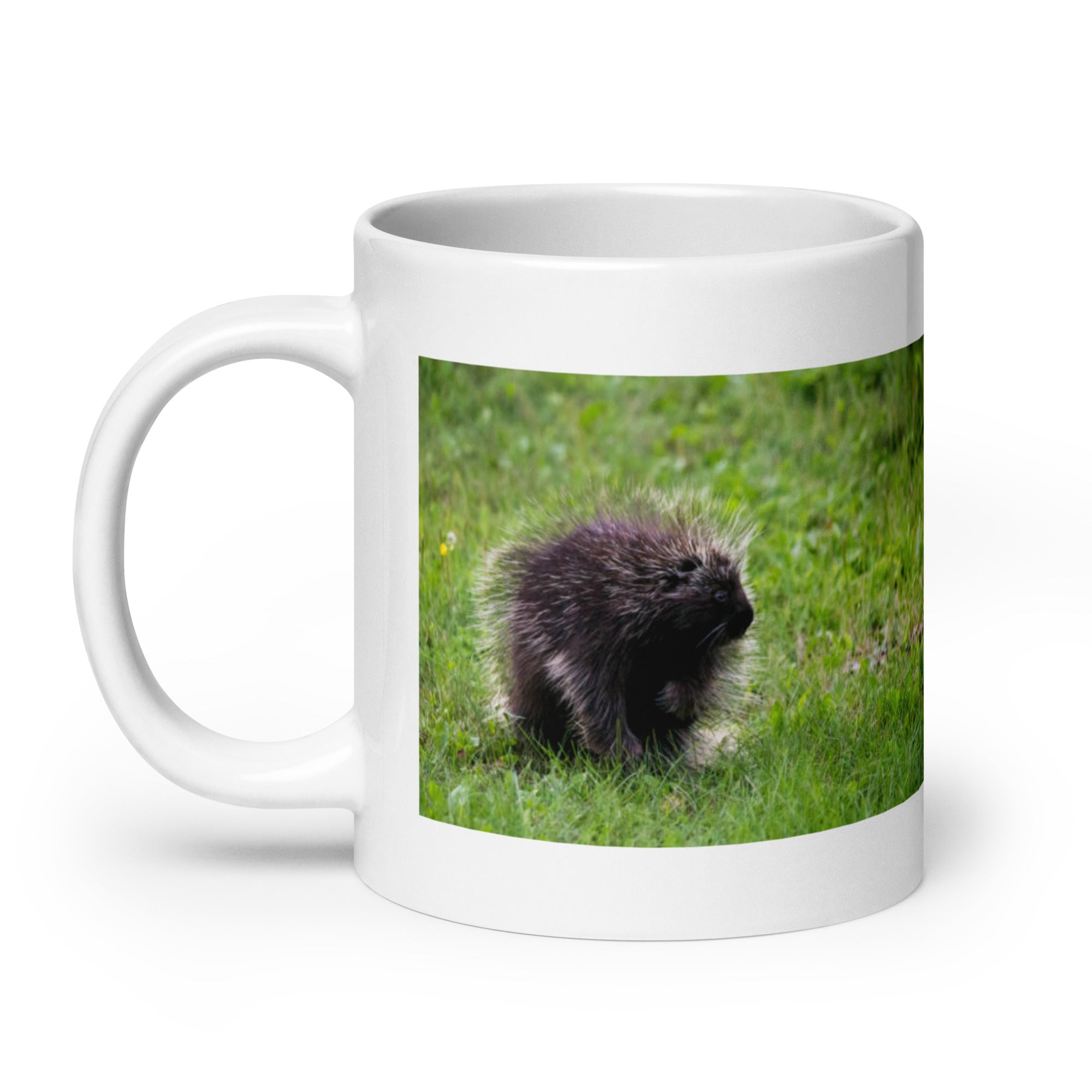 "Porcupine Mug #1: The Prickly Defender (Ceramic)"