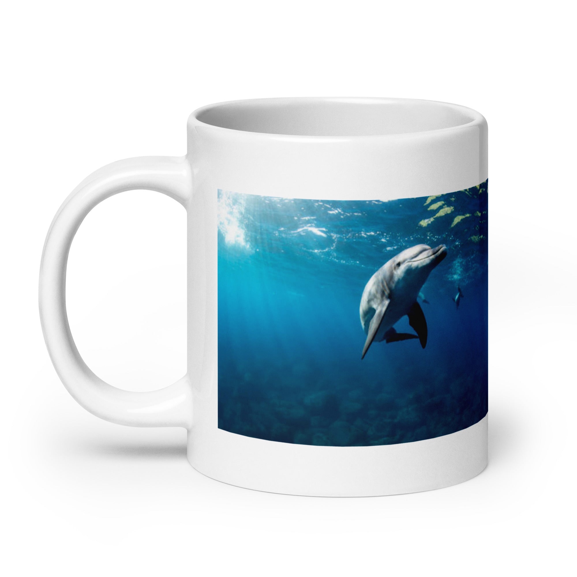 Dolphin Mug #1: The Echolocator (Ceramic)