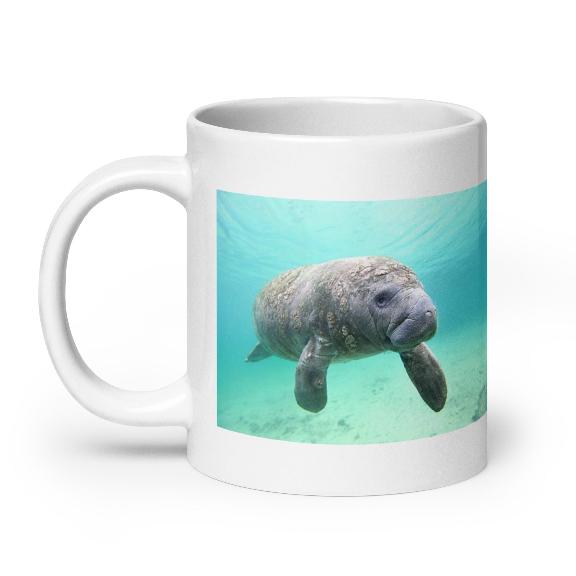 Manatee Mug #1: The Gentle Grazer (Ceramic)