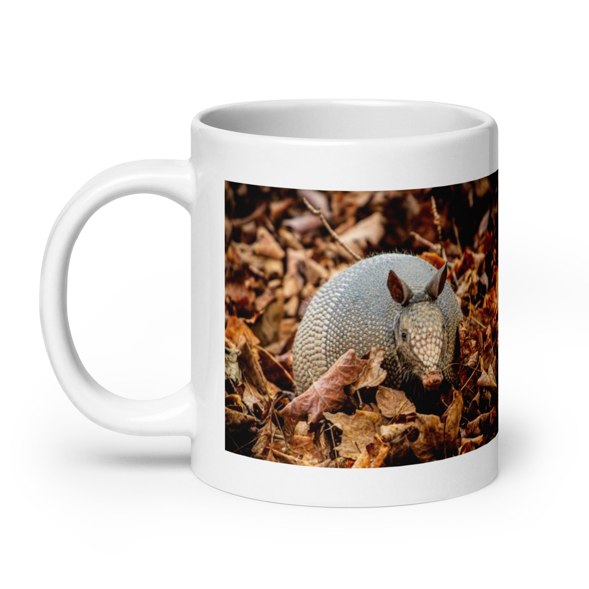 Armadillo Mug #1: The Armored Excavator (Ceramic)