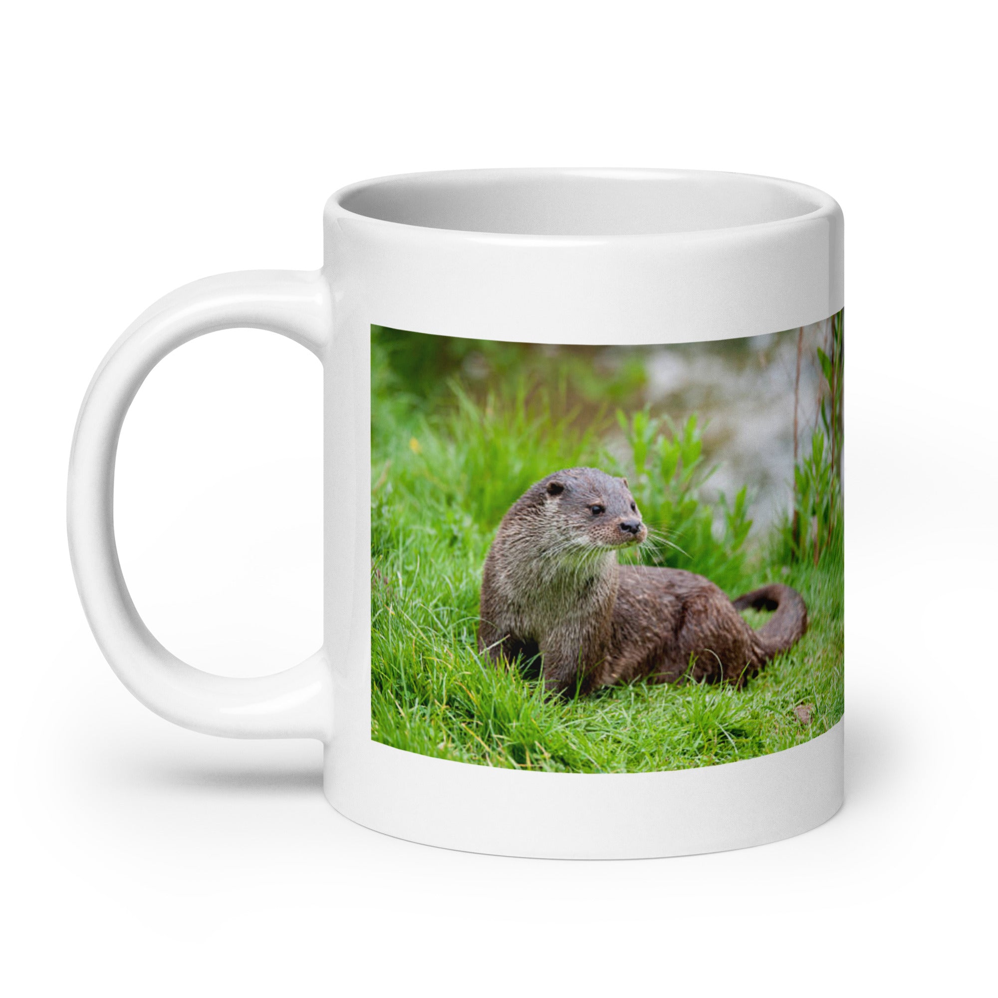 Otter Mug #1: The Playful River Runner (Ceramic)