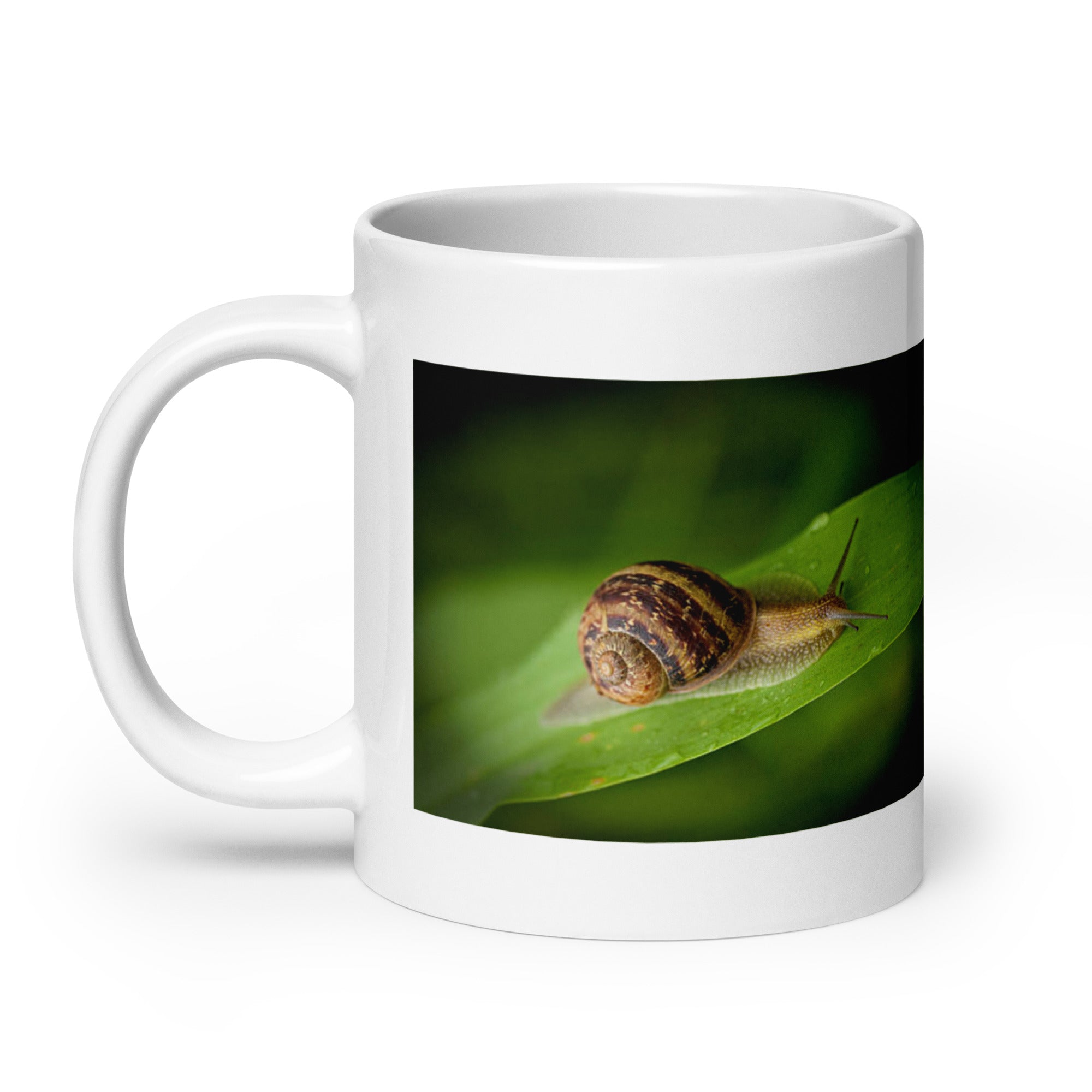 Snail and Slug Mug #1: The Slow and Steady Trailblazers (Ceramic)