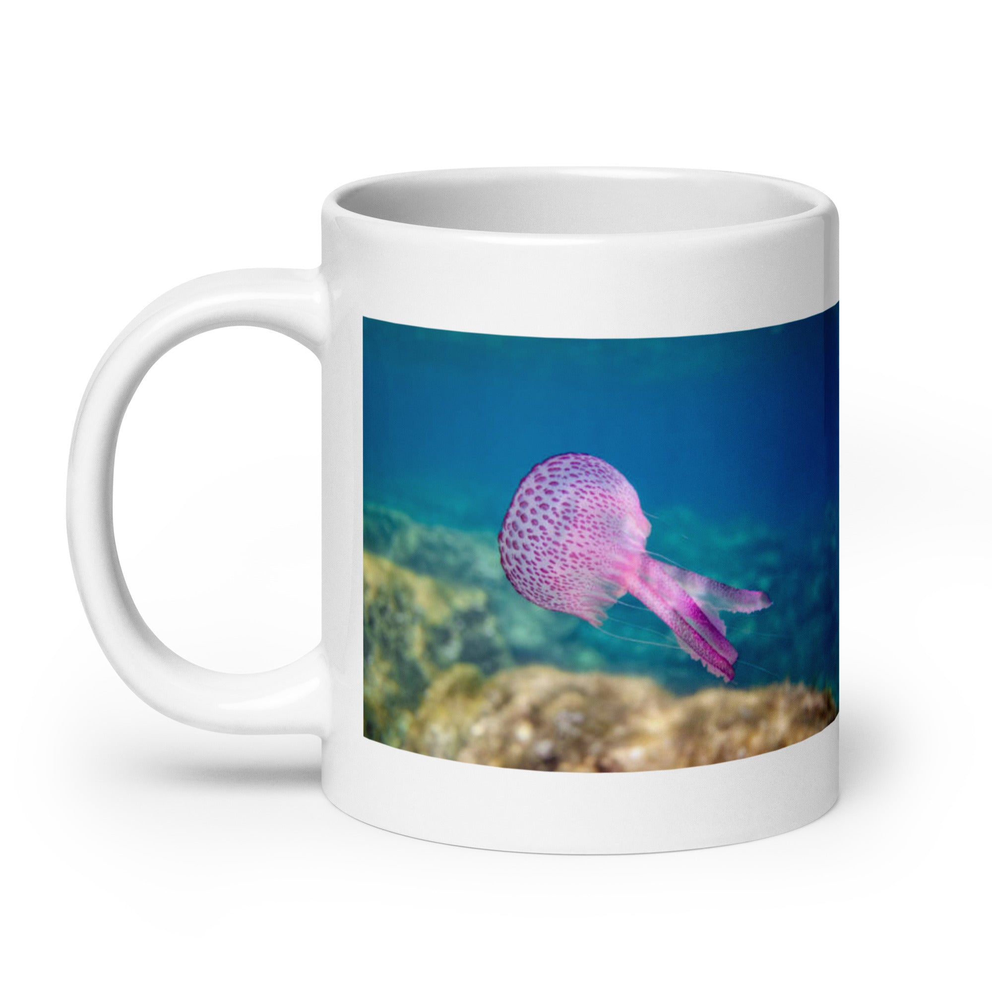 Jellyfish Mug #1: The Pulsating Drifter (Ceramic)