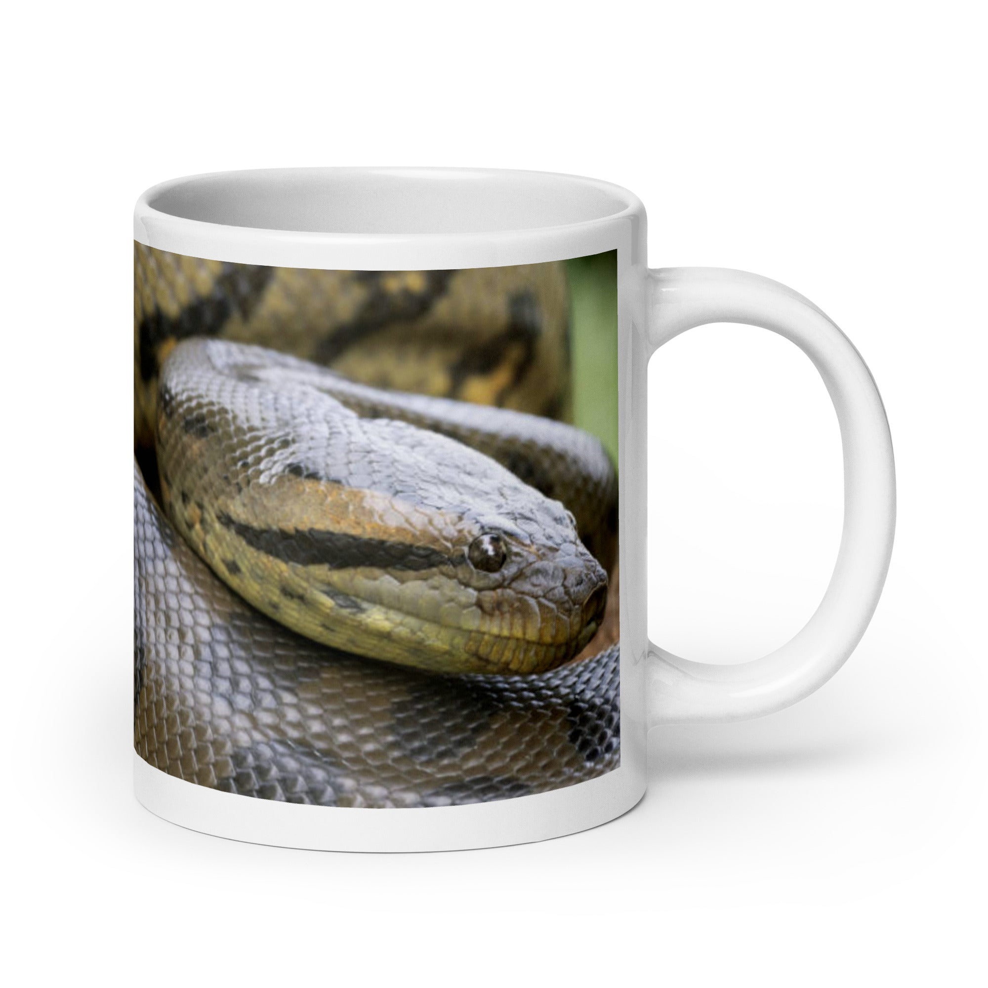 "Anaconda Mug #1: Power and Mystery of the Rainforest  (Ceramic)"