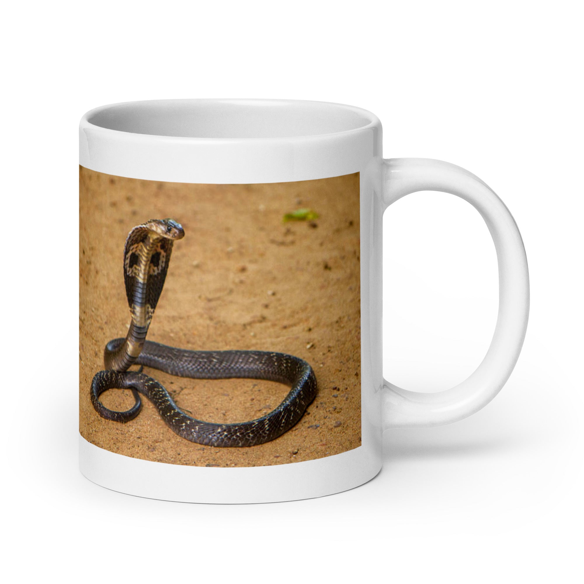 "Cobra Mug #1:  Power and Mystique of the Wild  (Ceramic)"