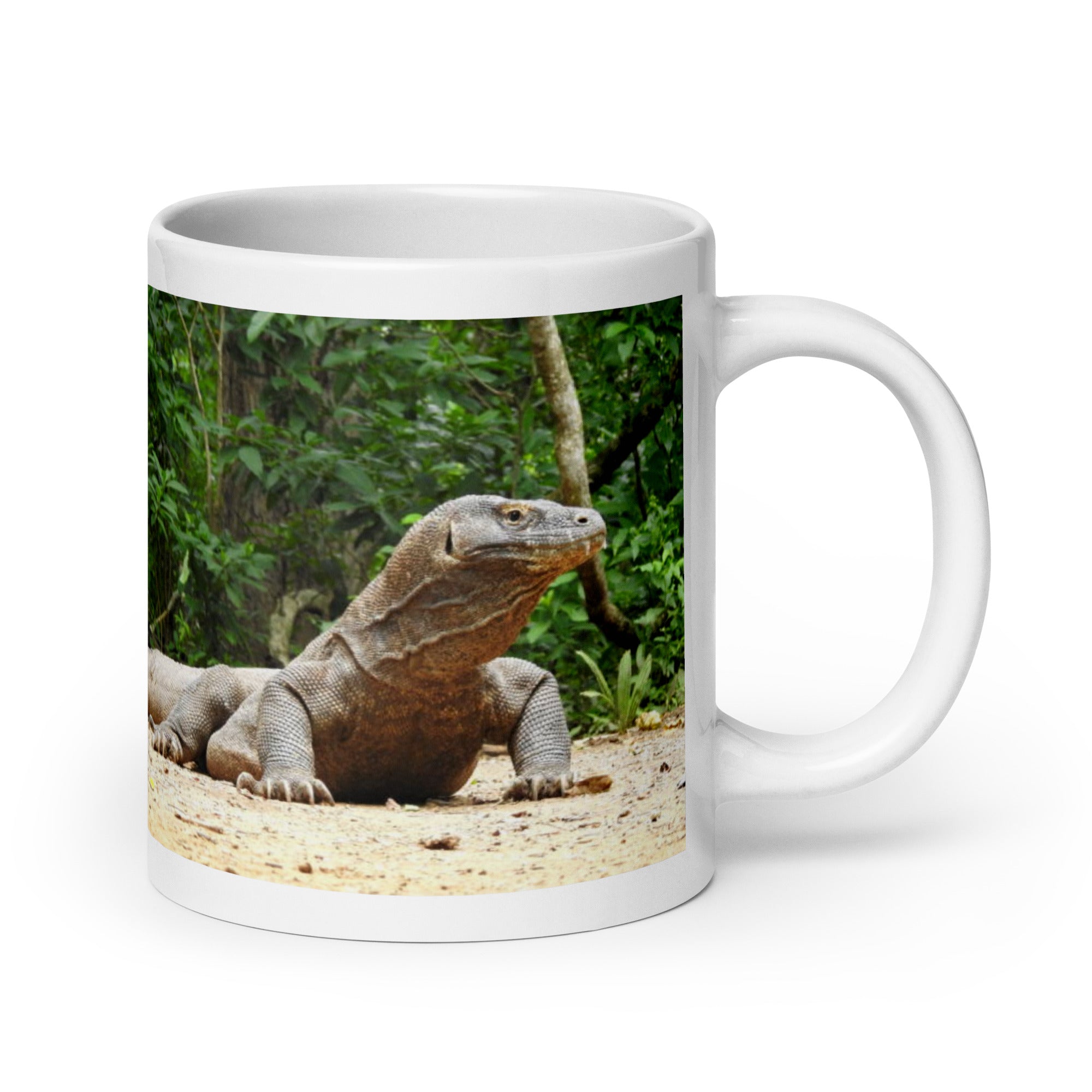 "Komodo Dragon Mug #1: Power and Majesty of the Wild  (Ceramic)"