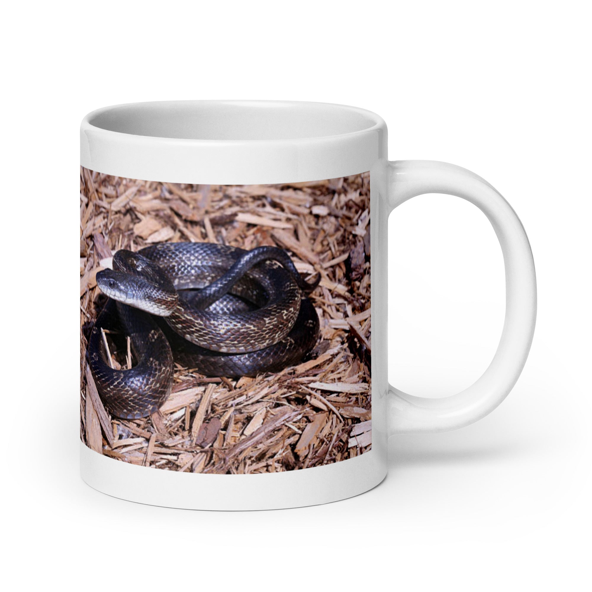 "Rat Snake  Mug #1: Grace and Adaptability of the Wild  (Ceramic)"