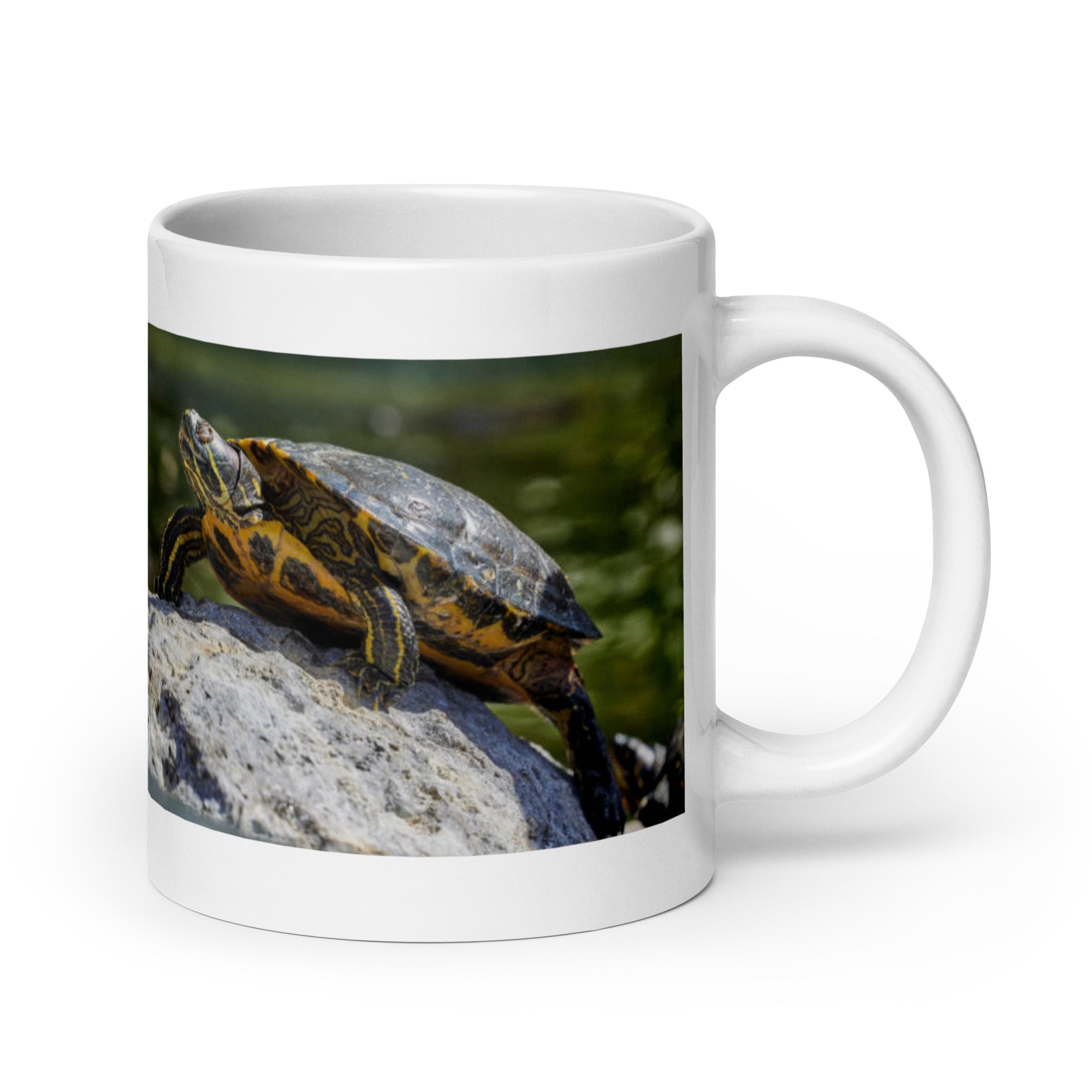 "Turtle  Mug #1: Serenity and Grace of the Ocean (Ceramic)"