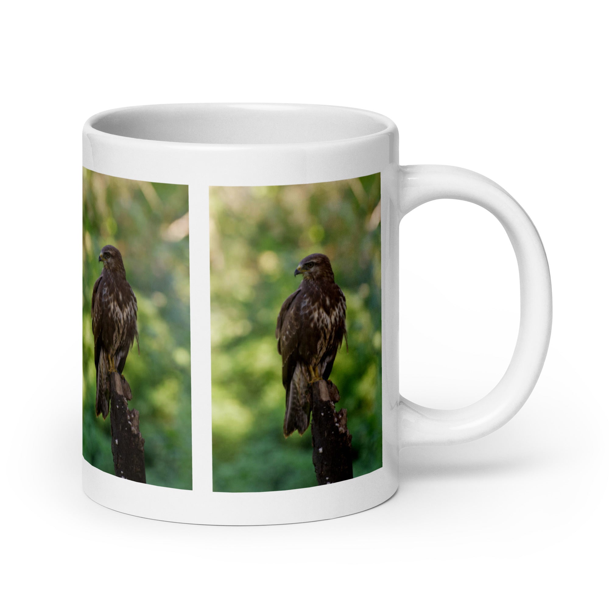 "Buzzard Mug #1: The Soaring Sentinel (Ceramic)"