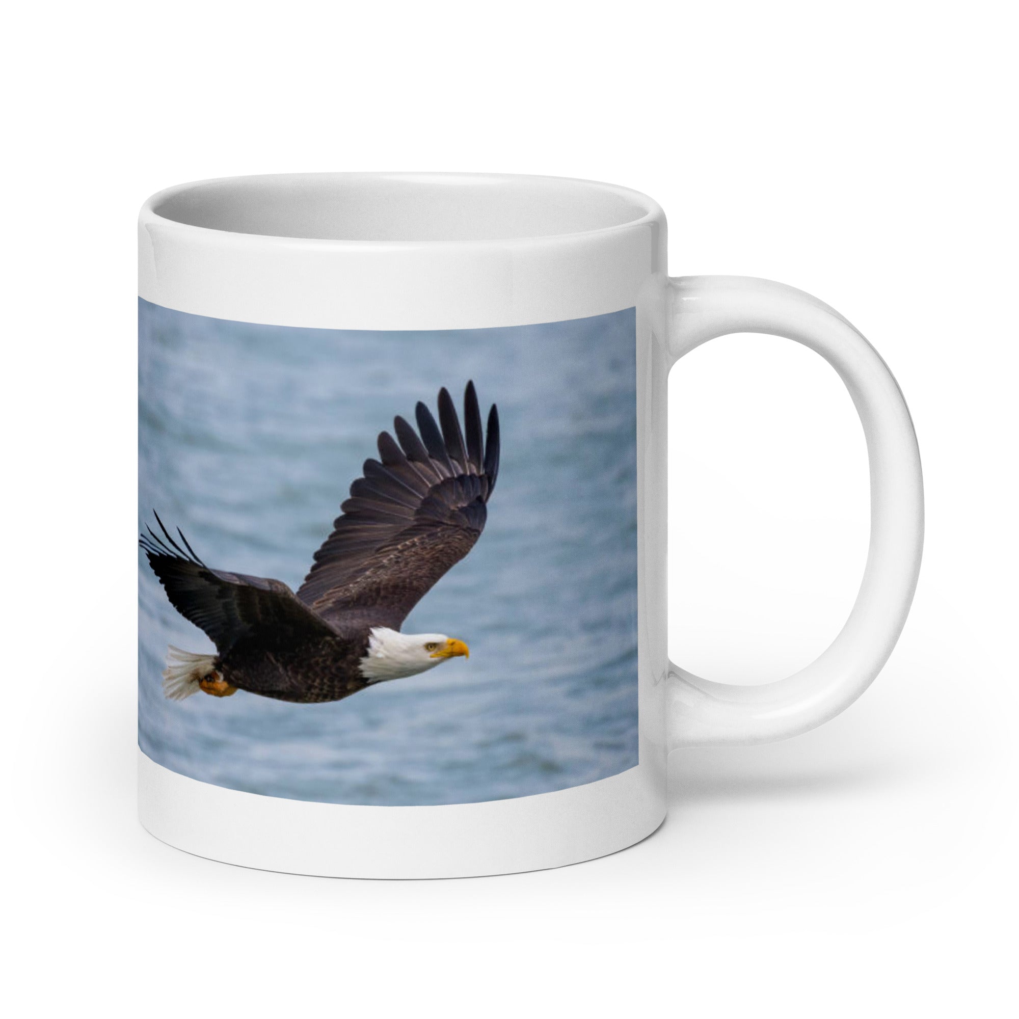 "Bald Eagle Mug #1: The Majestic Soarer (Ceramic)"