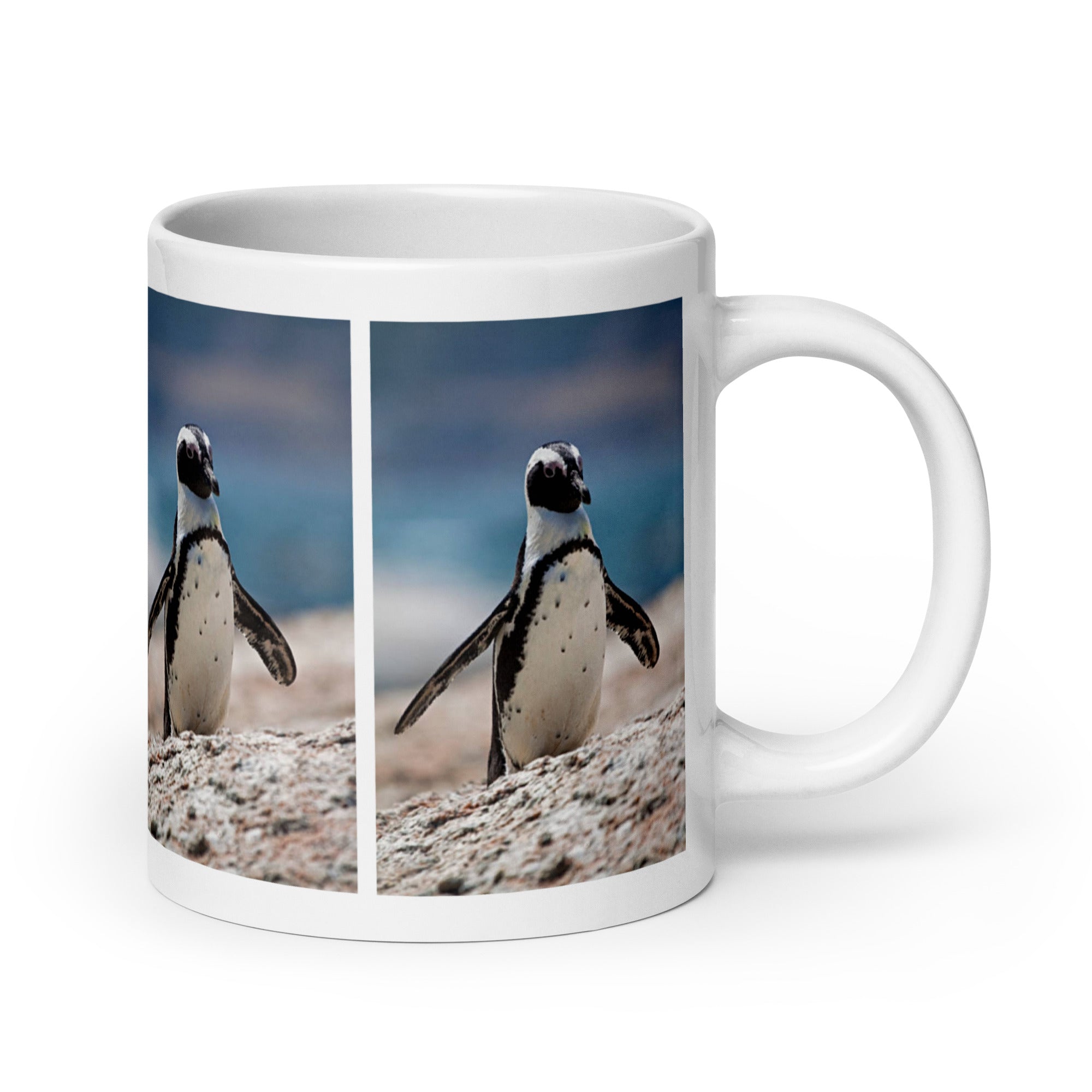 "African Penguin Mug #1: The Waddling Wonder (Ceramic)"