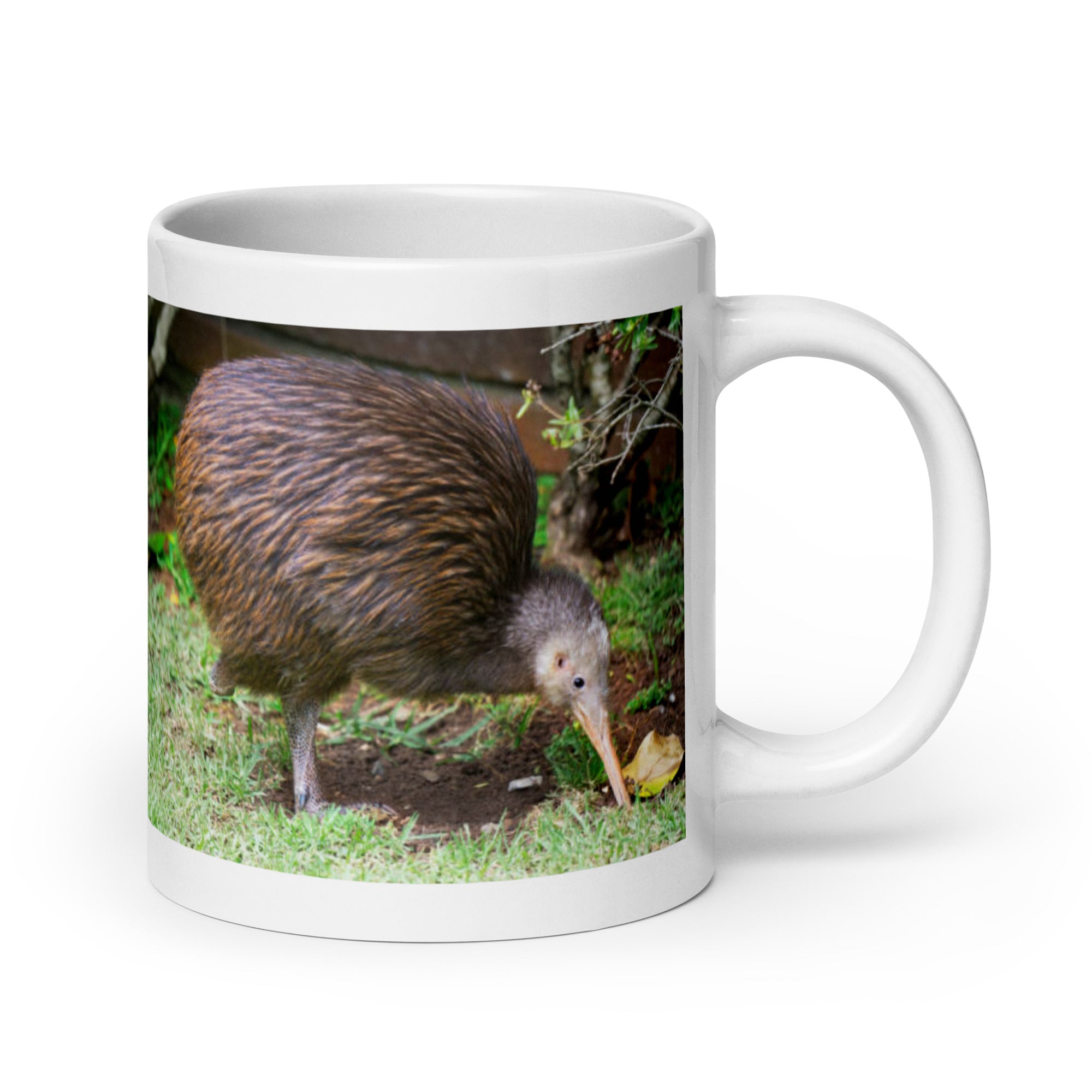 "Kiwi Mug #1: The Nocturnal Explorer (Ceramic)"