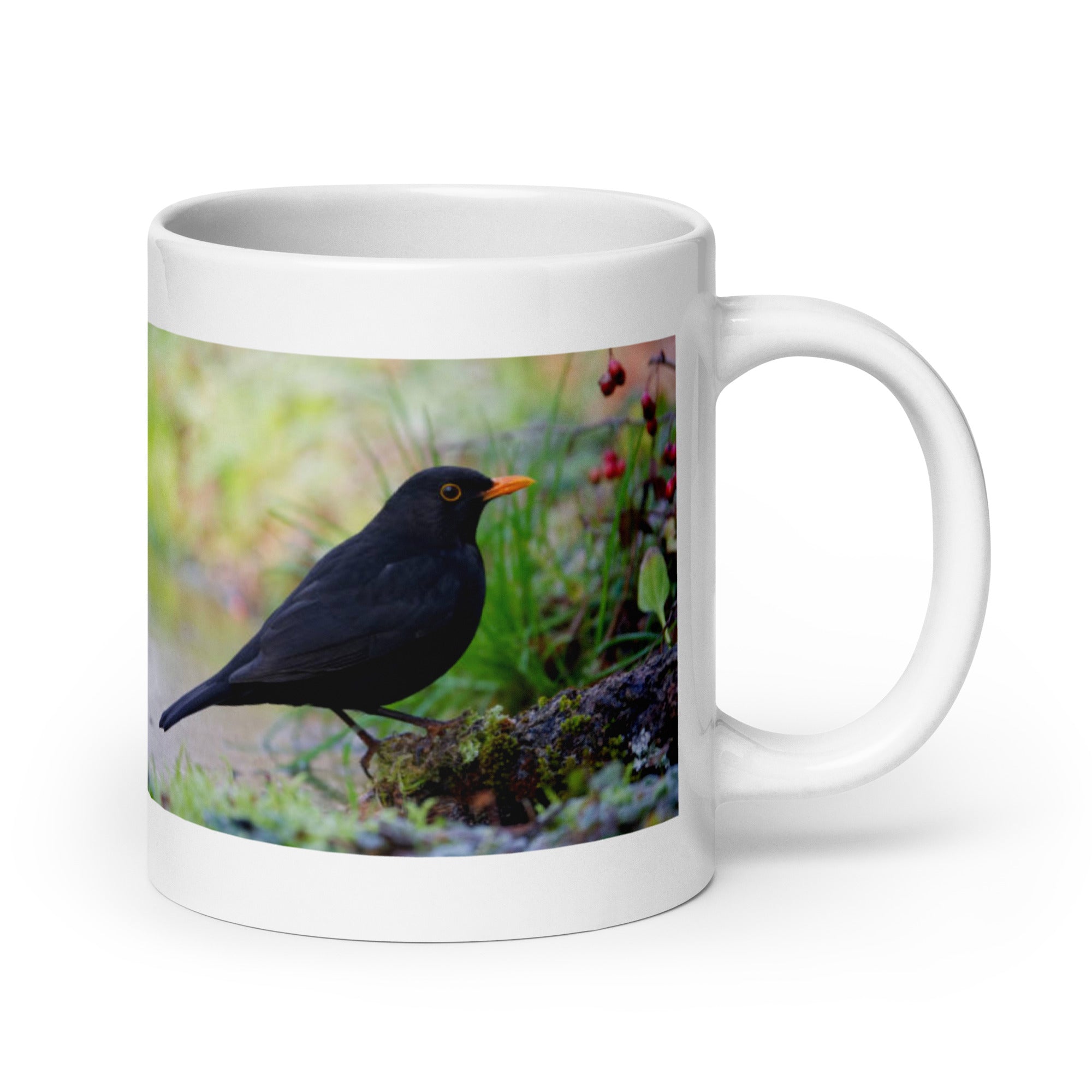 "Blackbird Mug #1: The Melodious Maestro (Ceramic)"