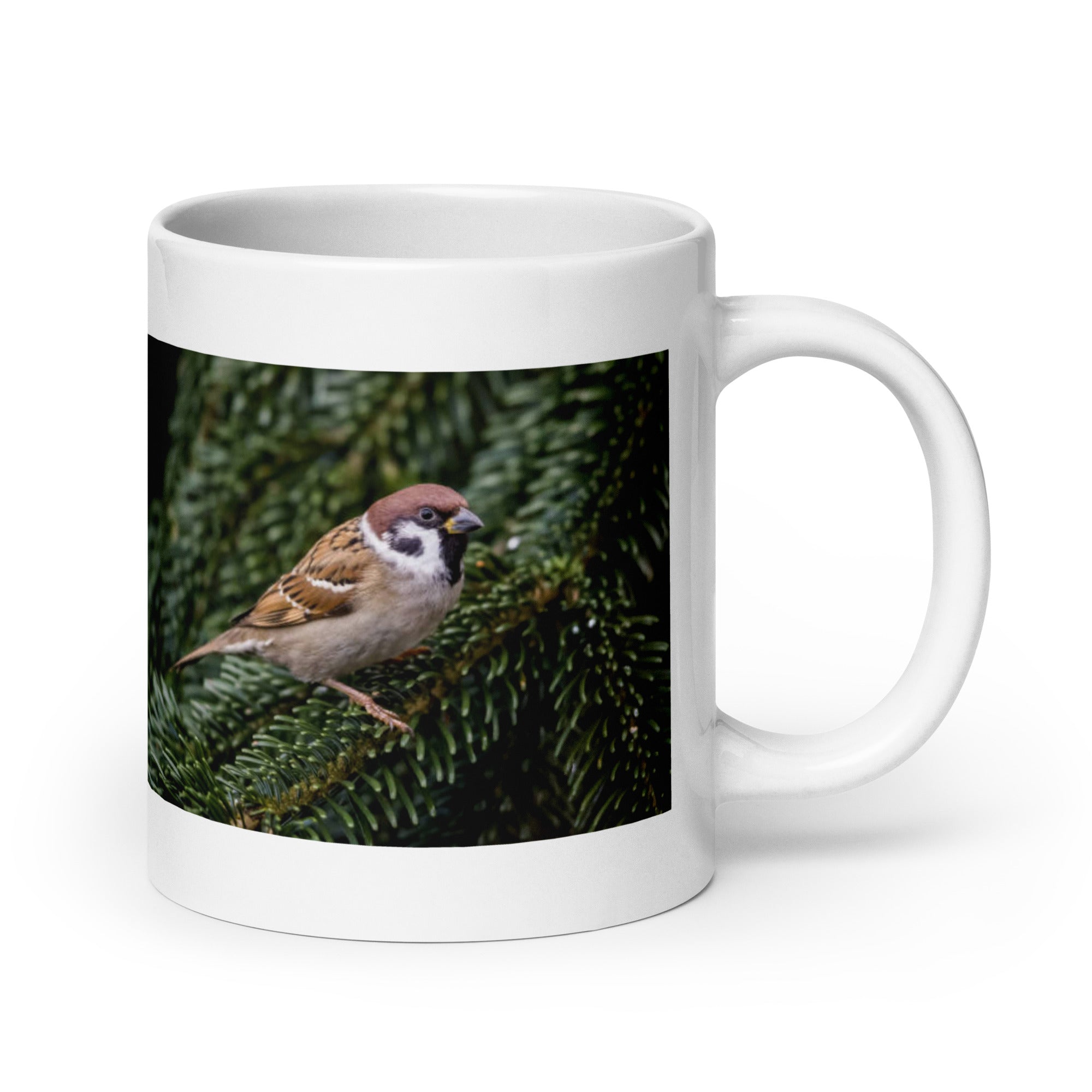 "Sparrow Mug #1: The Chirping Charmer (Ceramic)"