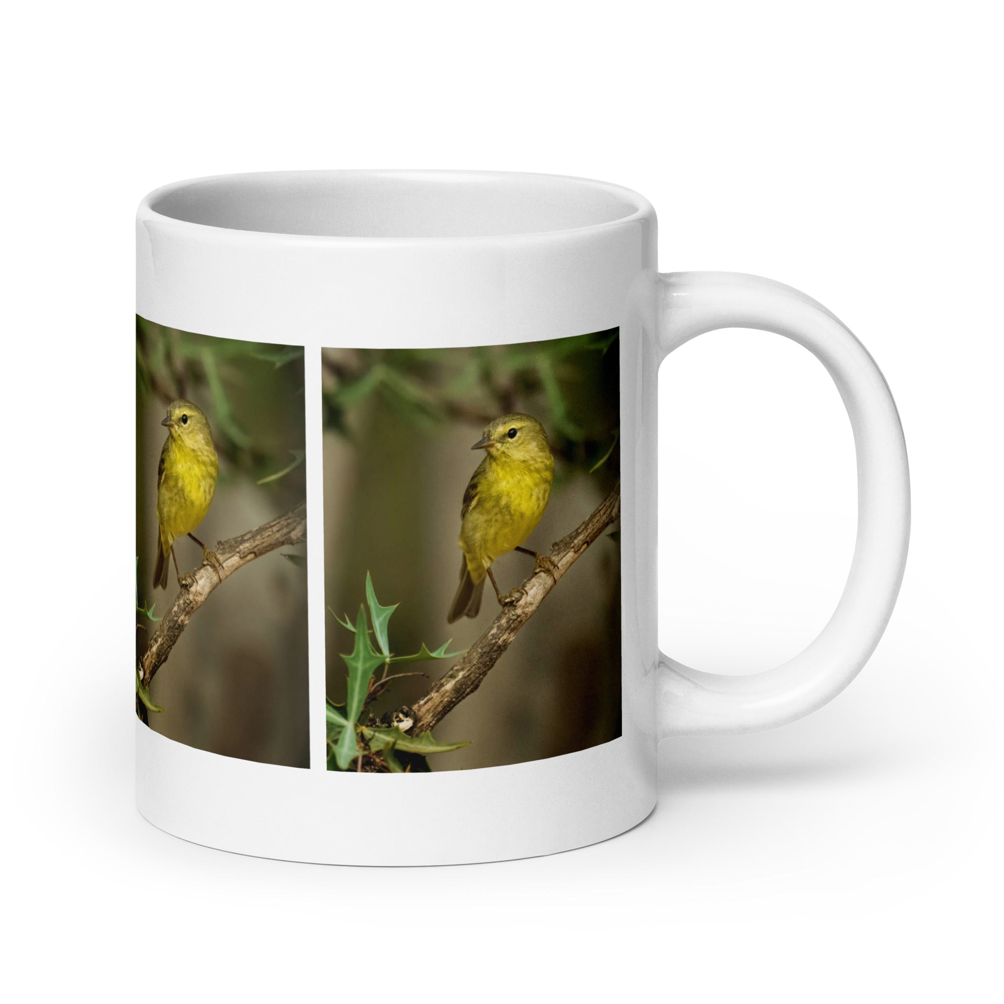 "Warbler Mug #1: The Tiny Treble Singer (Ceramic)"