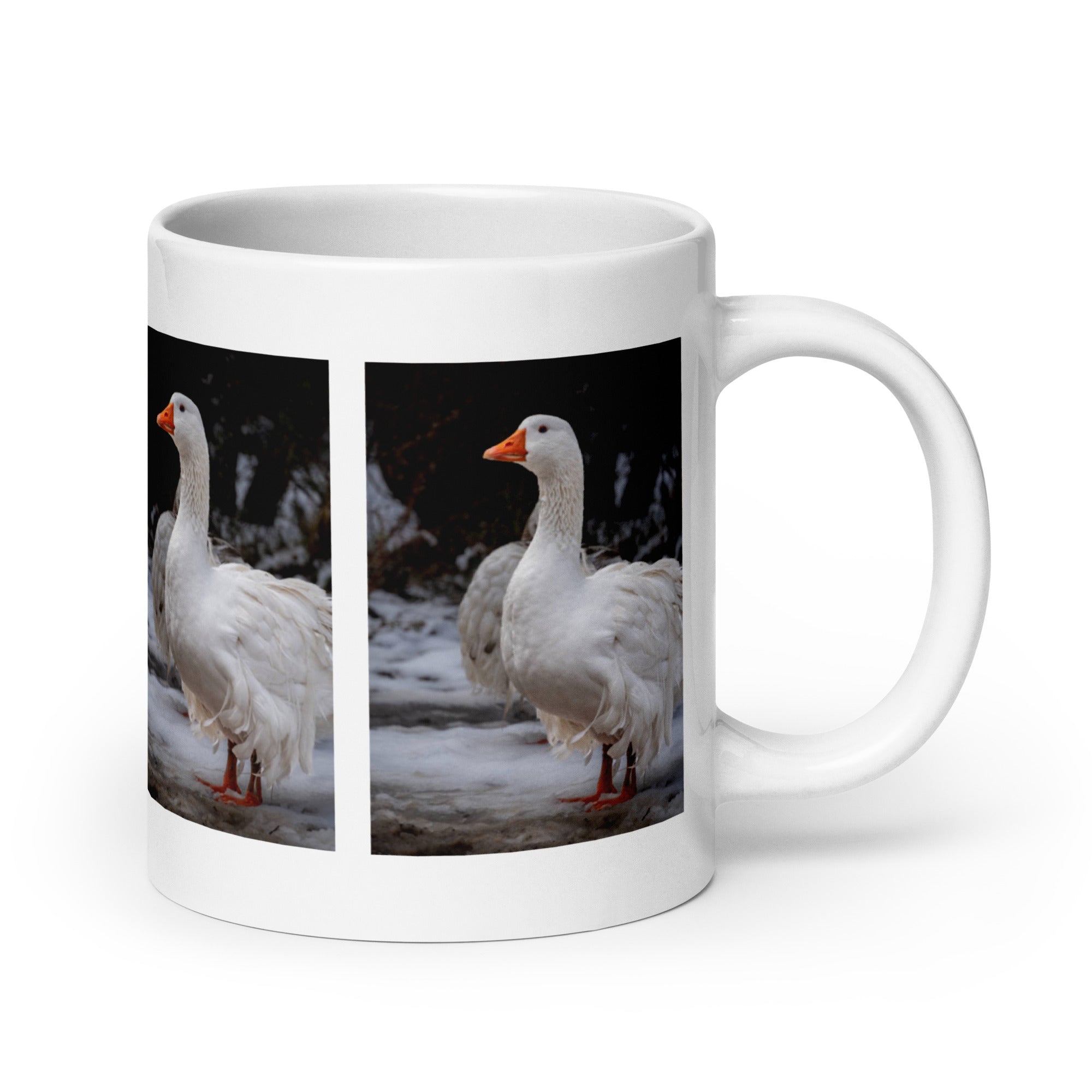 "Goose Mug #1: The Honking Herald (Ceramic)"