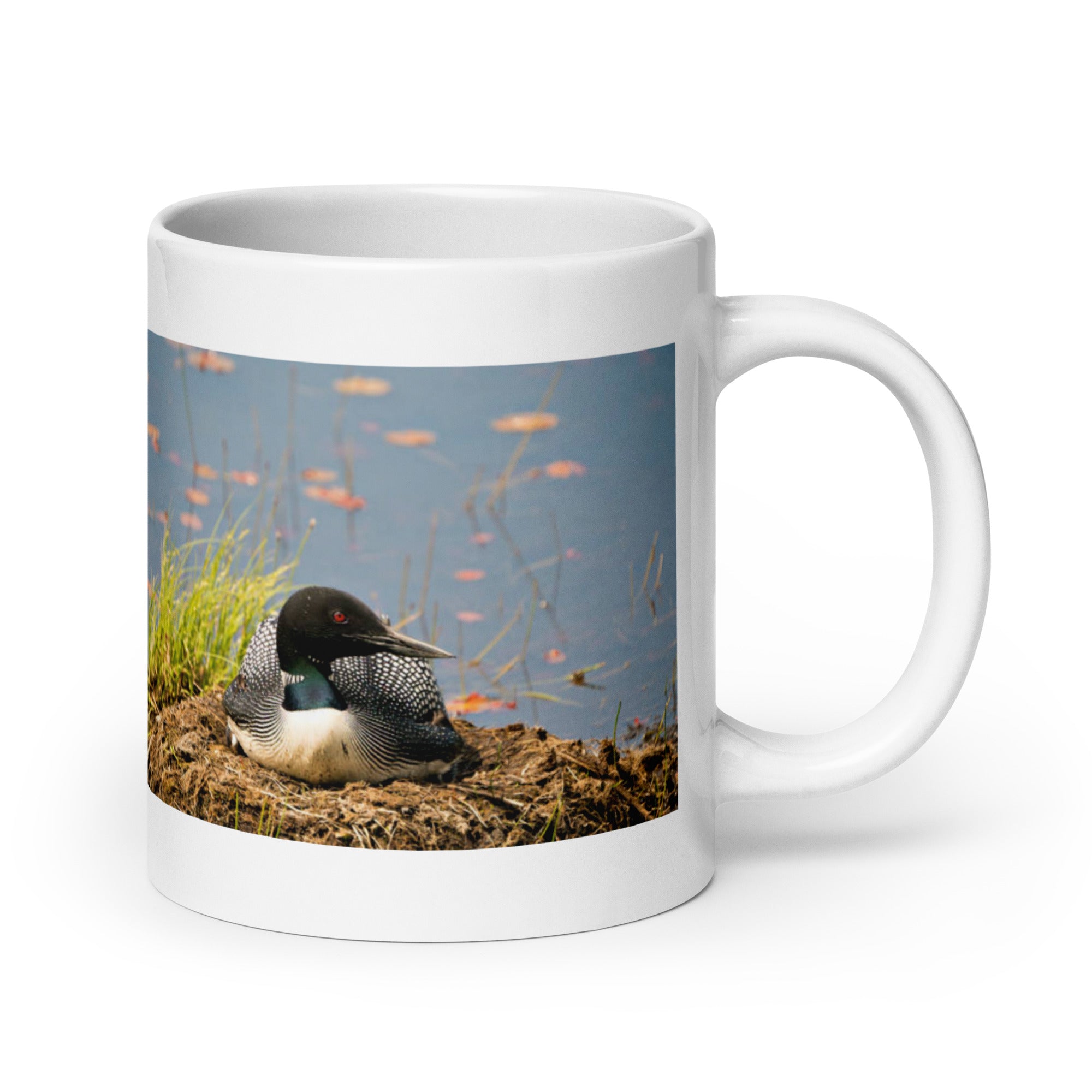 "Loon Mug #1: The Ethereal Echo (Ceramic)"