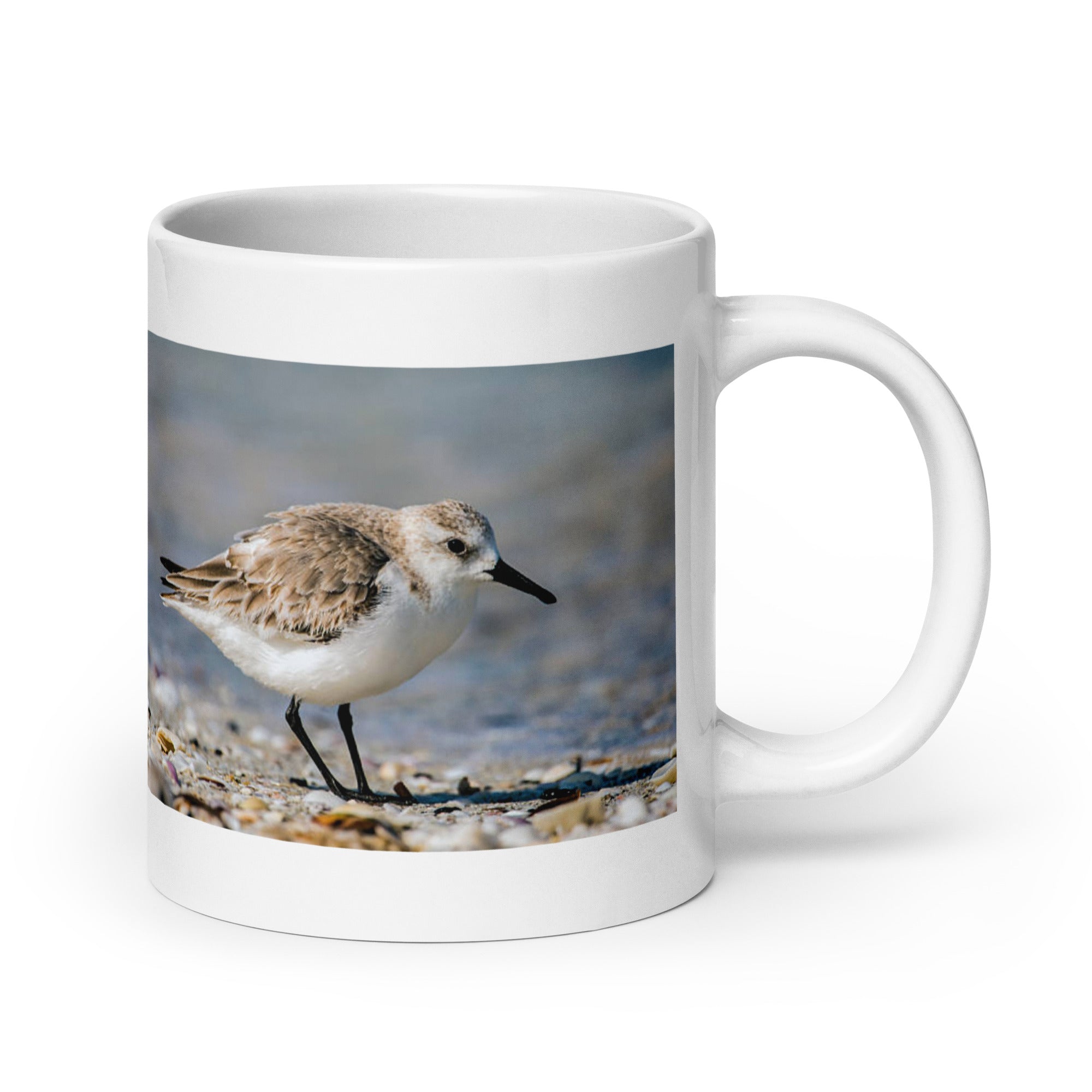 "Sandpiper Mug #1: The Shoreline Sprinter (Ceramic)"