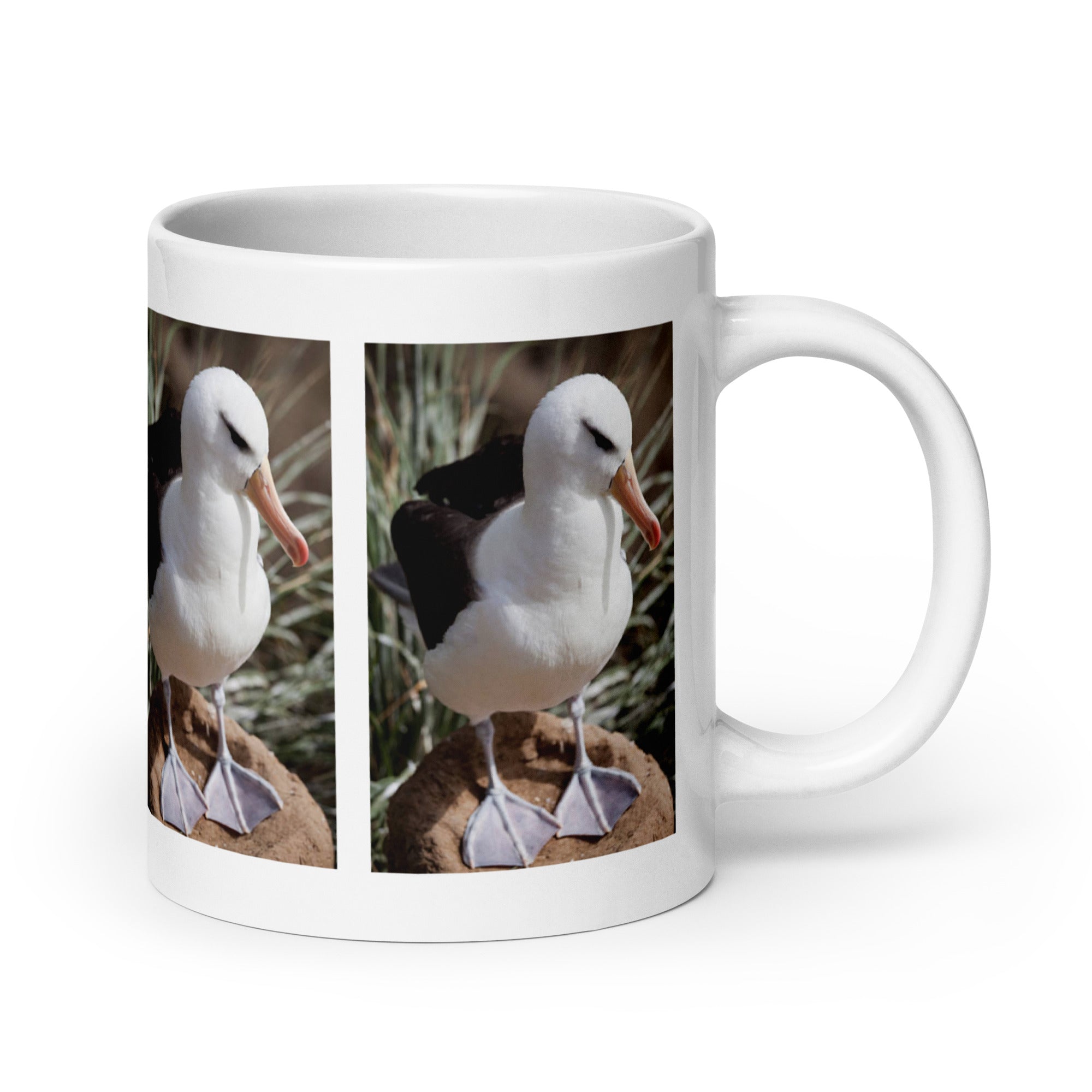 "Albatross Mug #1: The Winged Wanderer (Ceramic)"