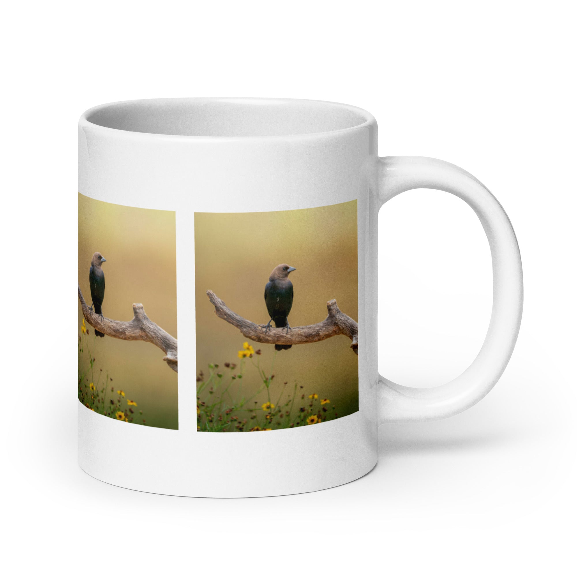 "Cowbird Mug #1: The Avian Nomad (Ceramic)"