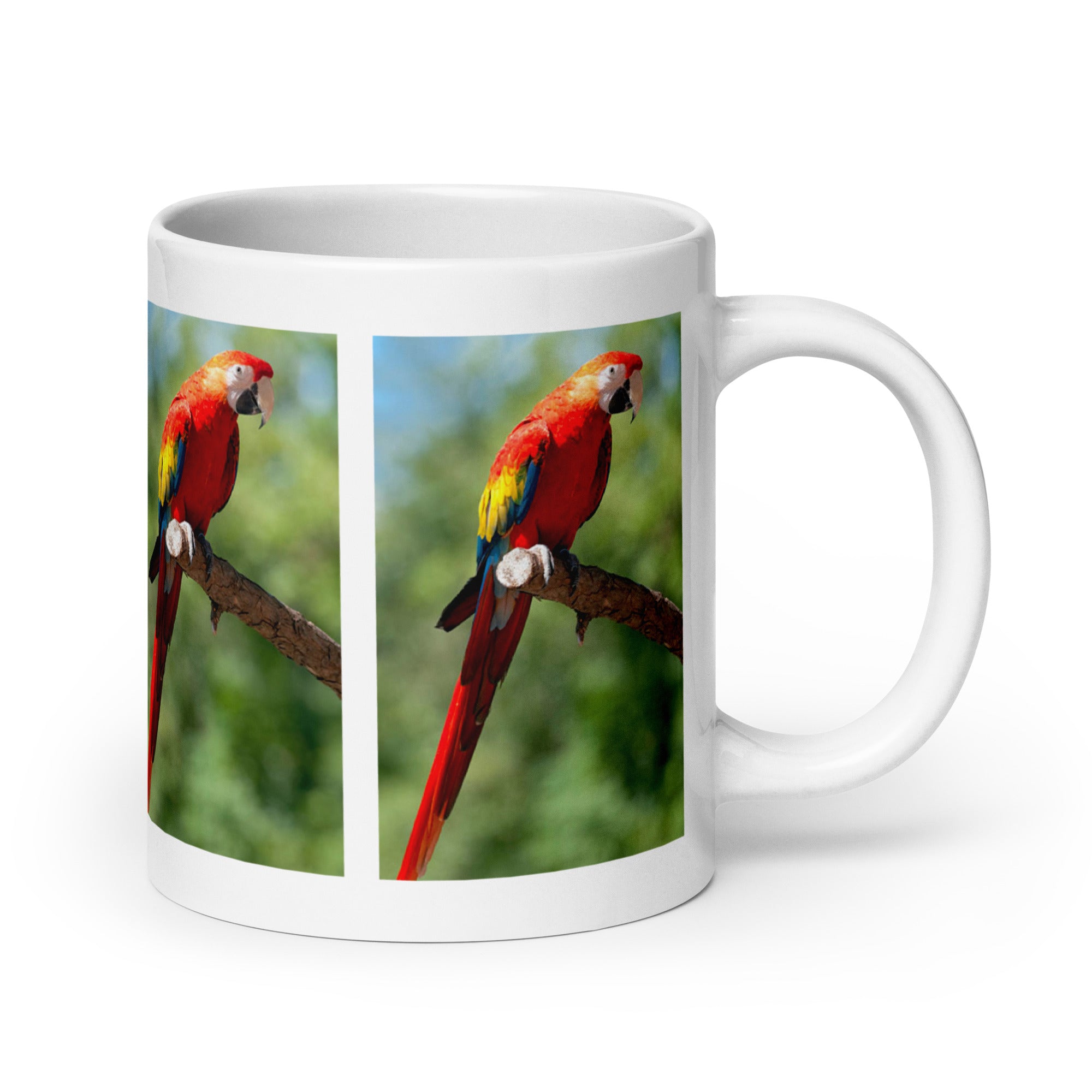 "Parrot Family Mug #1: The Chatterbox Clan (Ceramic)"